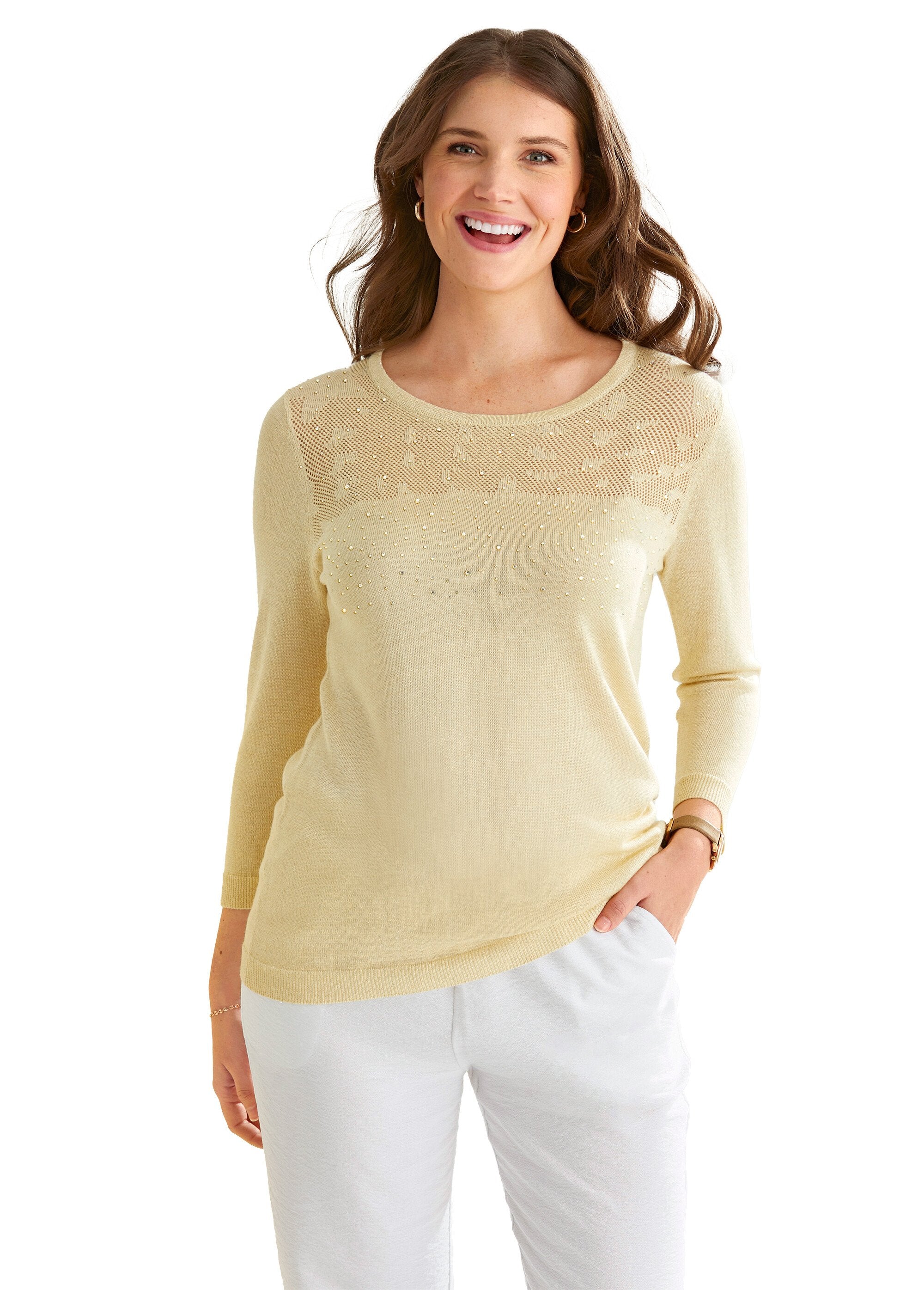 Maglia_scintillante_con_finiture_in_strass_Jaune_FA1_slim