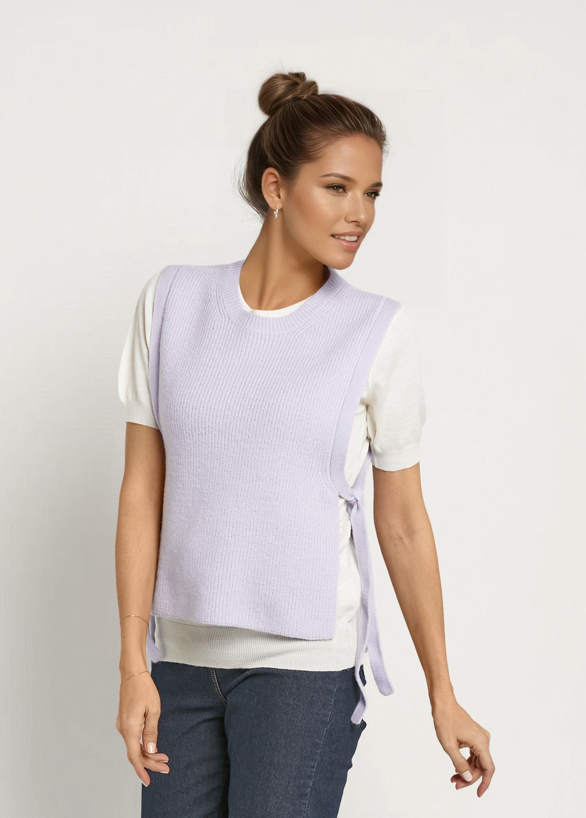 Maglia_senza_maniche_con_cravatta_laterale_Violet_clair_FA1_slim