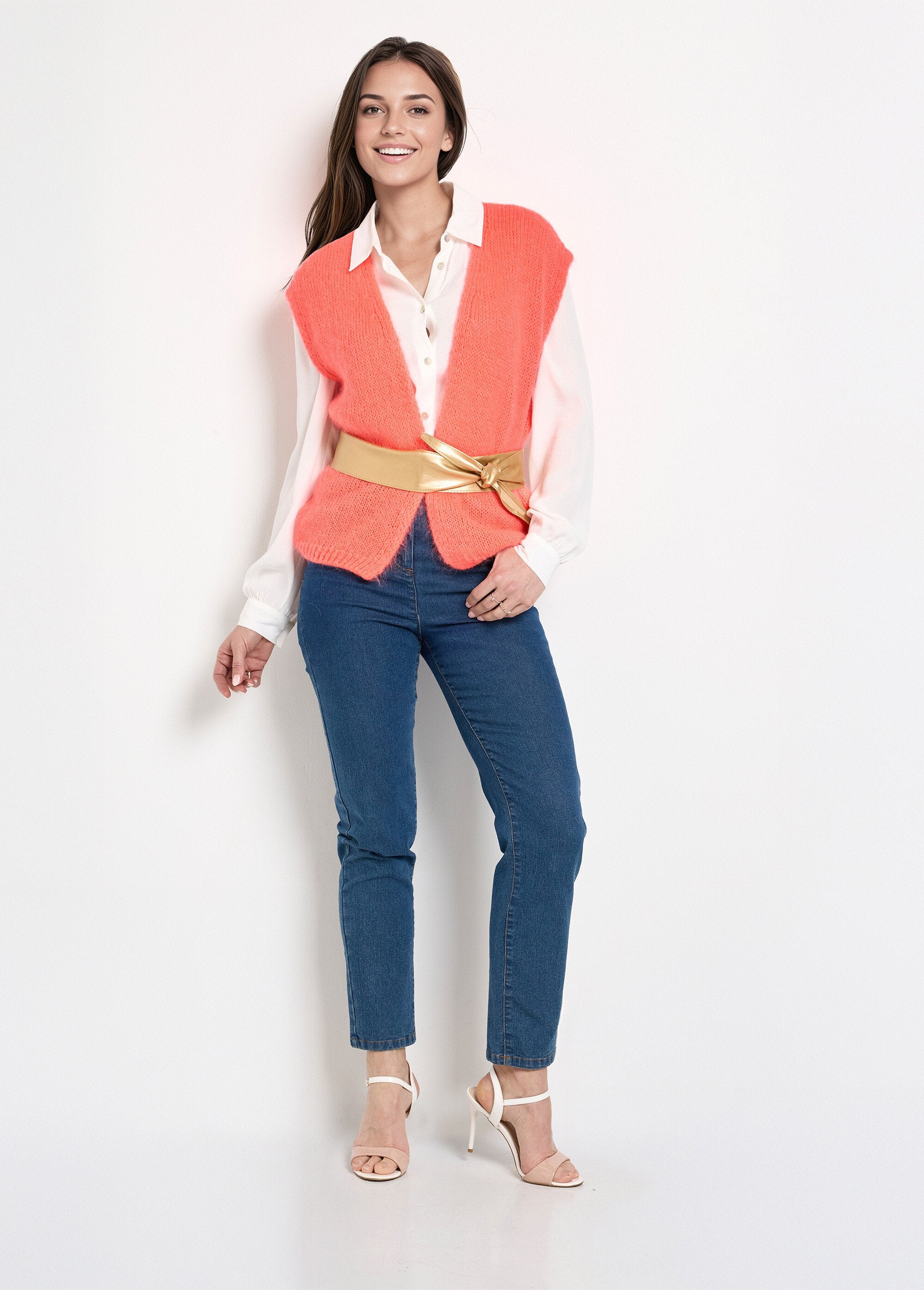 Maglia_senza_maniche_con_bordi_in_calda_lana_mohair_Corail_SF1_slim