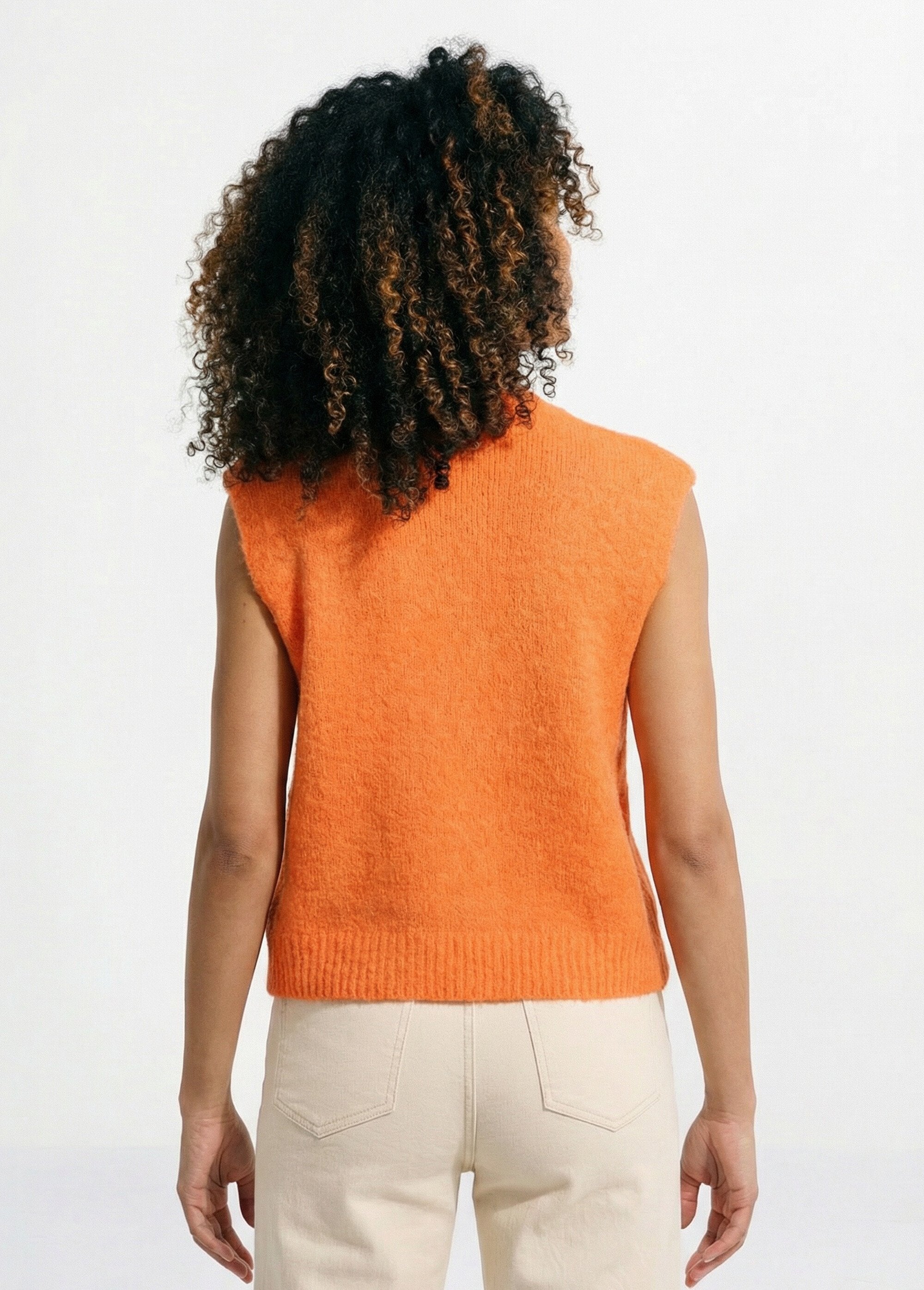 Maglia_senza_maniche_in_lana_Orange_vif_DO1_slim