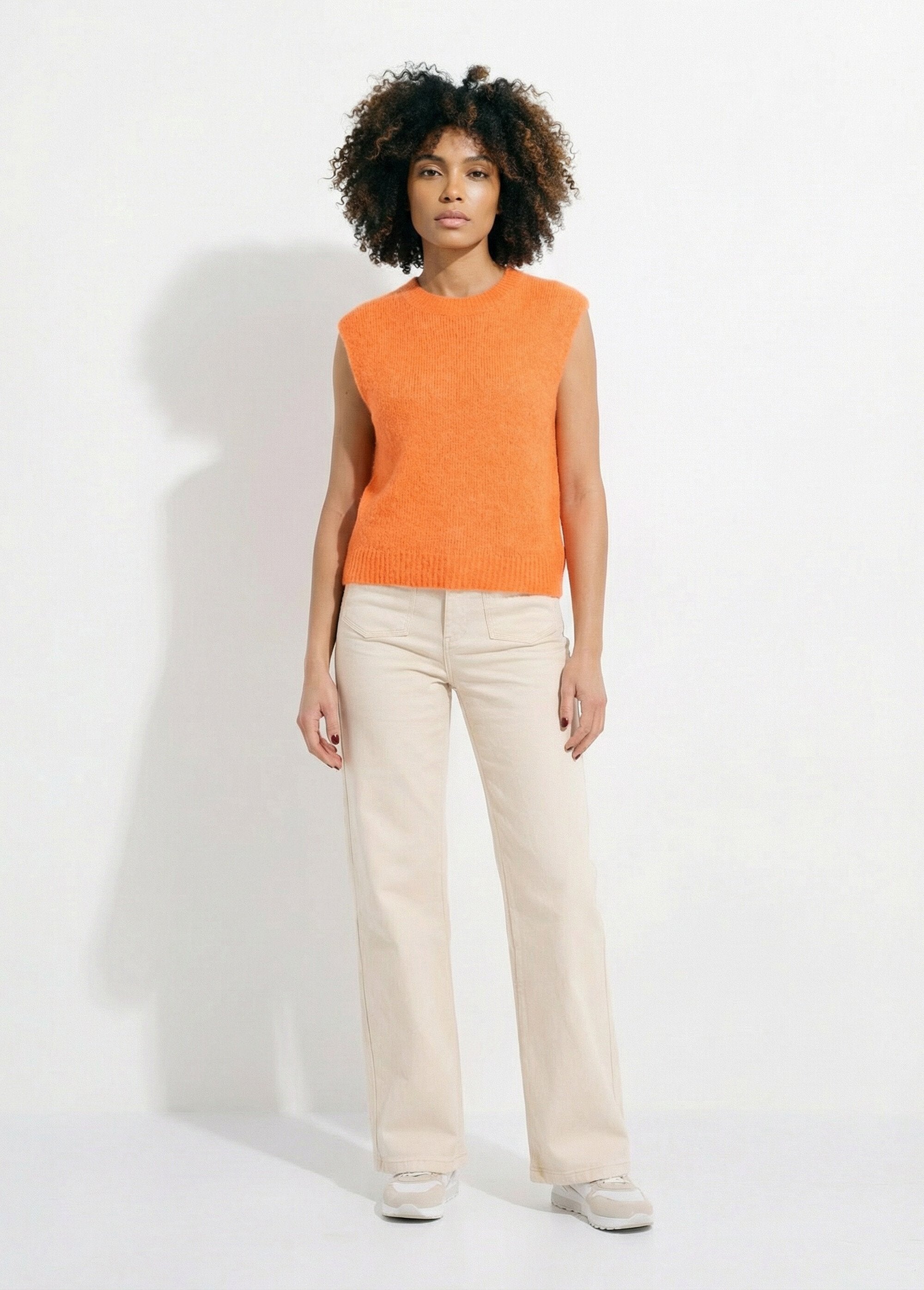 Maglia_senza_maniche_in_lana_Orange_vif_SF1_slim
