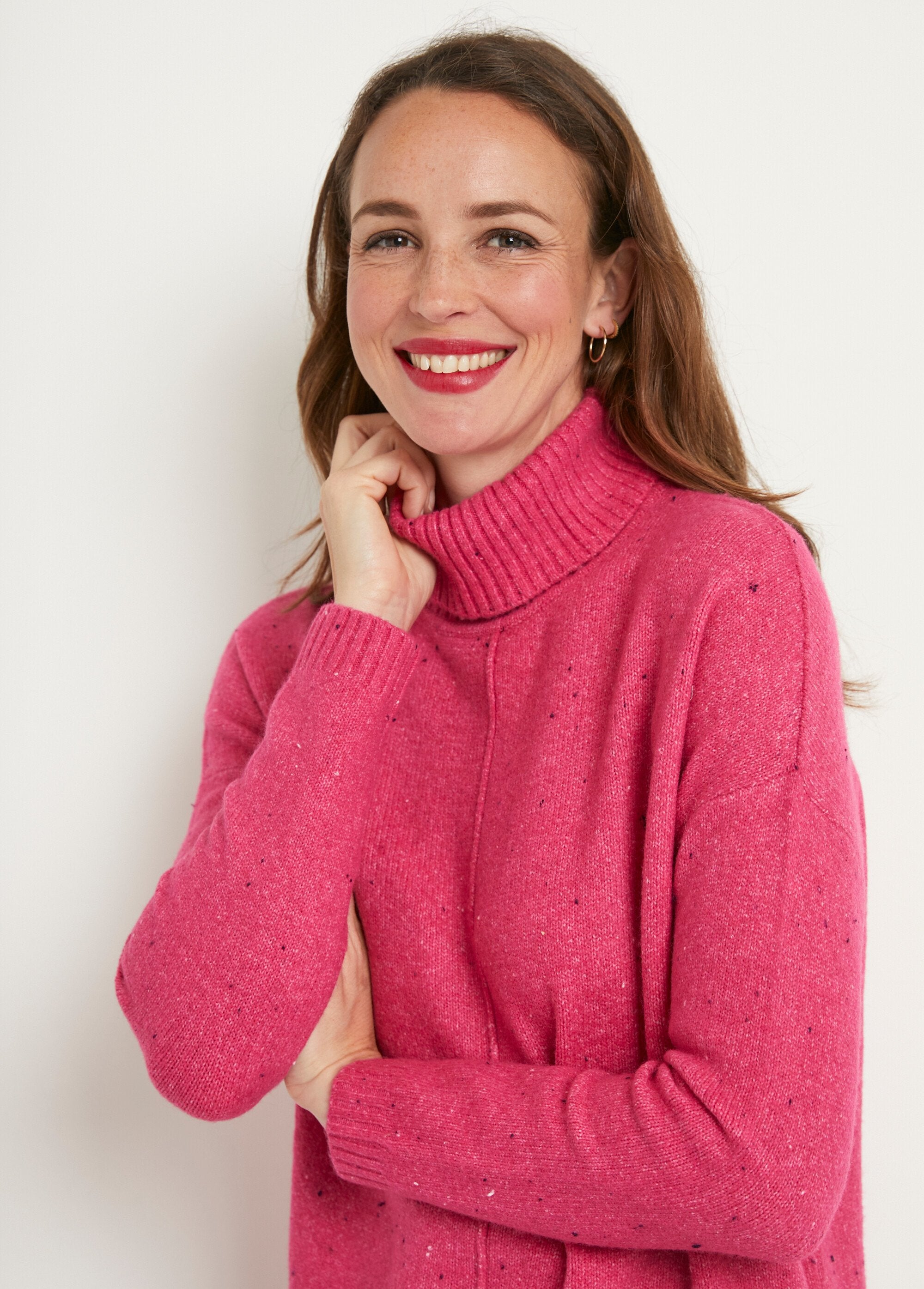 Caldo_maglione_dolcevita_maculato_Fuchsia_DE1_slim