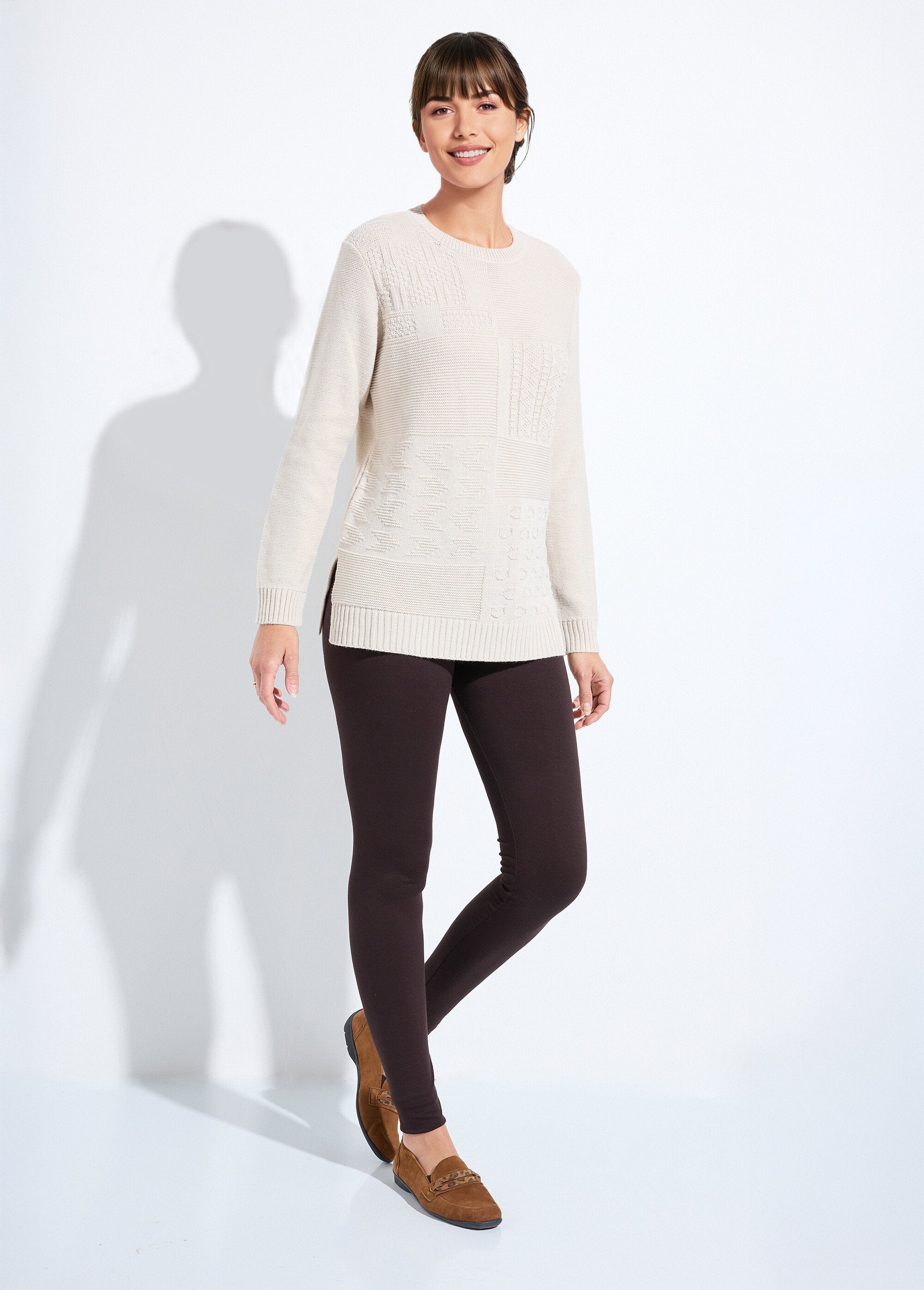 Maglia_a_tunica_con_maniche_lunghe_e_scollo_rotondo_Beige_SF1_slim