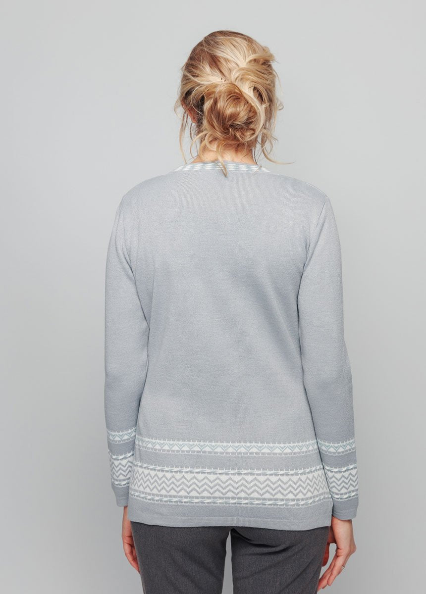 Morbido_maglione_a_tunica_in_jacquard_di_media_lunghezza_con_scollo_rotondo_Gris_DO1_slim