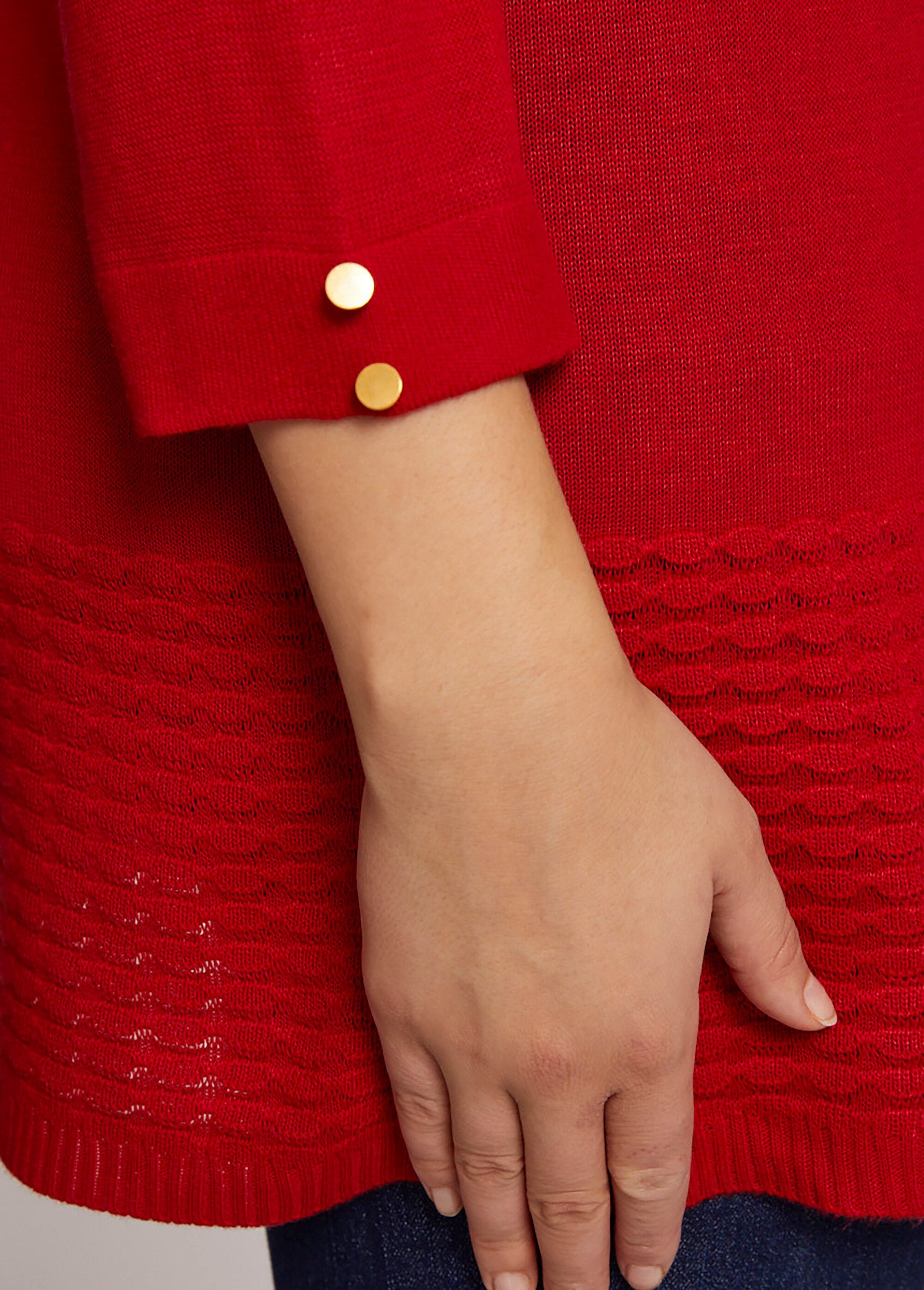 Tunica_in_maglia_con_maniche_a_3/4_Carmin_DE1_curvy