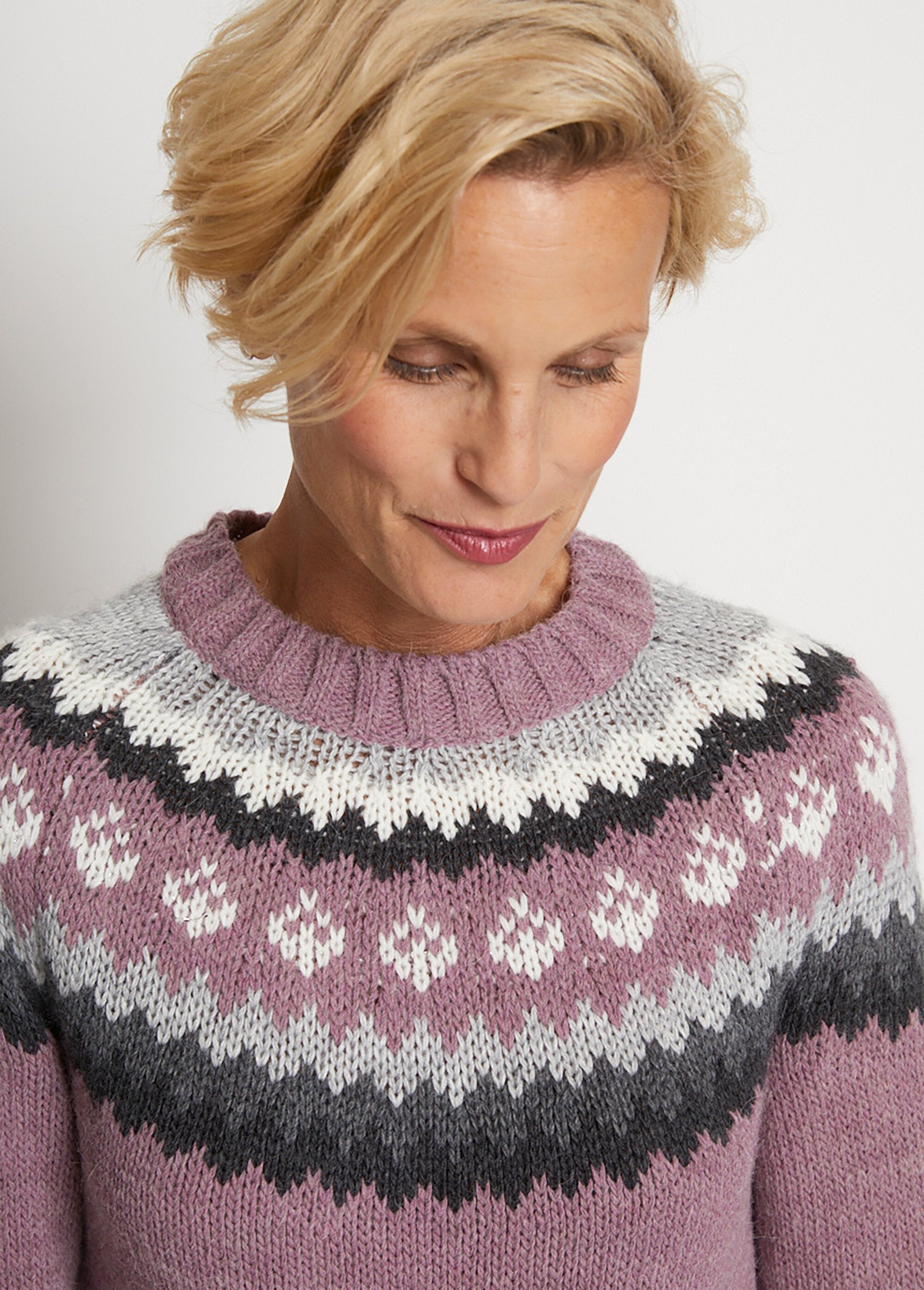 Maglia_jacquard_a_tinta_unita_Rosa_e_grigio_DE1_slim