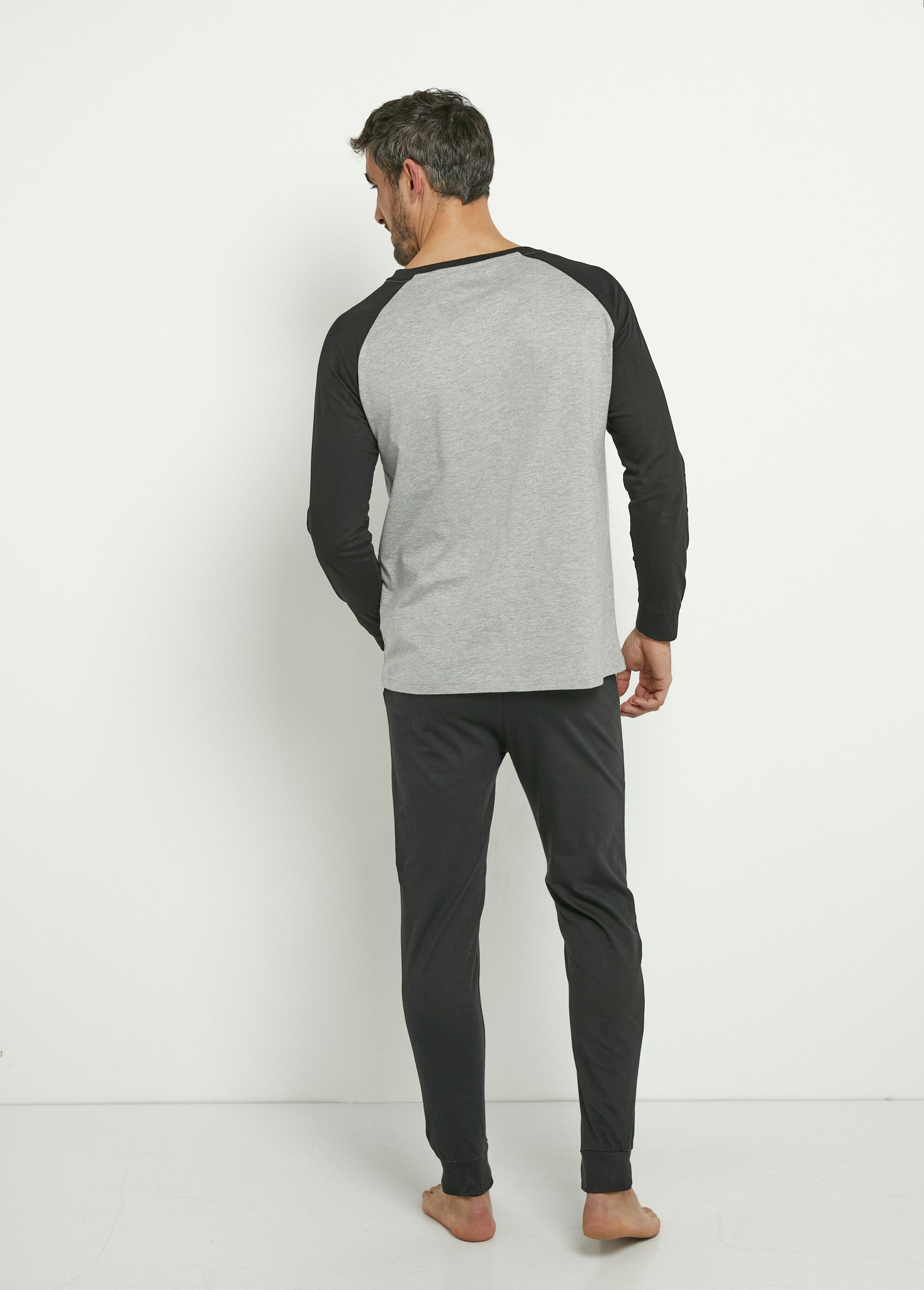 Pigiama_lungo_in_cotone_con_logo_Noir_DO1_slim