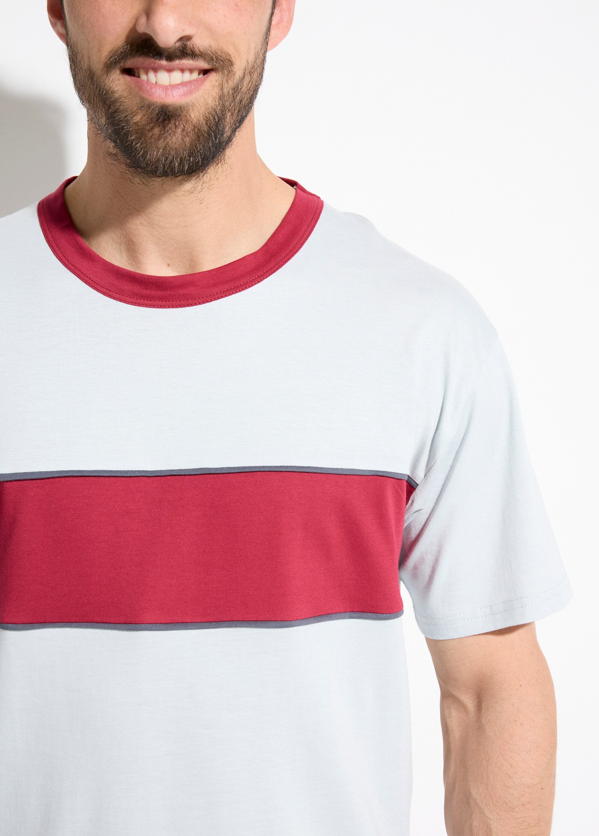 Pantaloncini_del_pigiama_in_cotone_bicolore_Bordeaux_DE1_slim