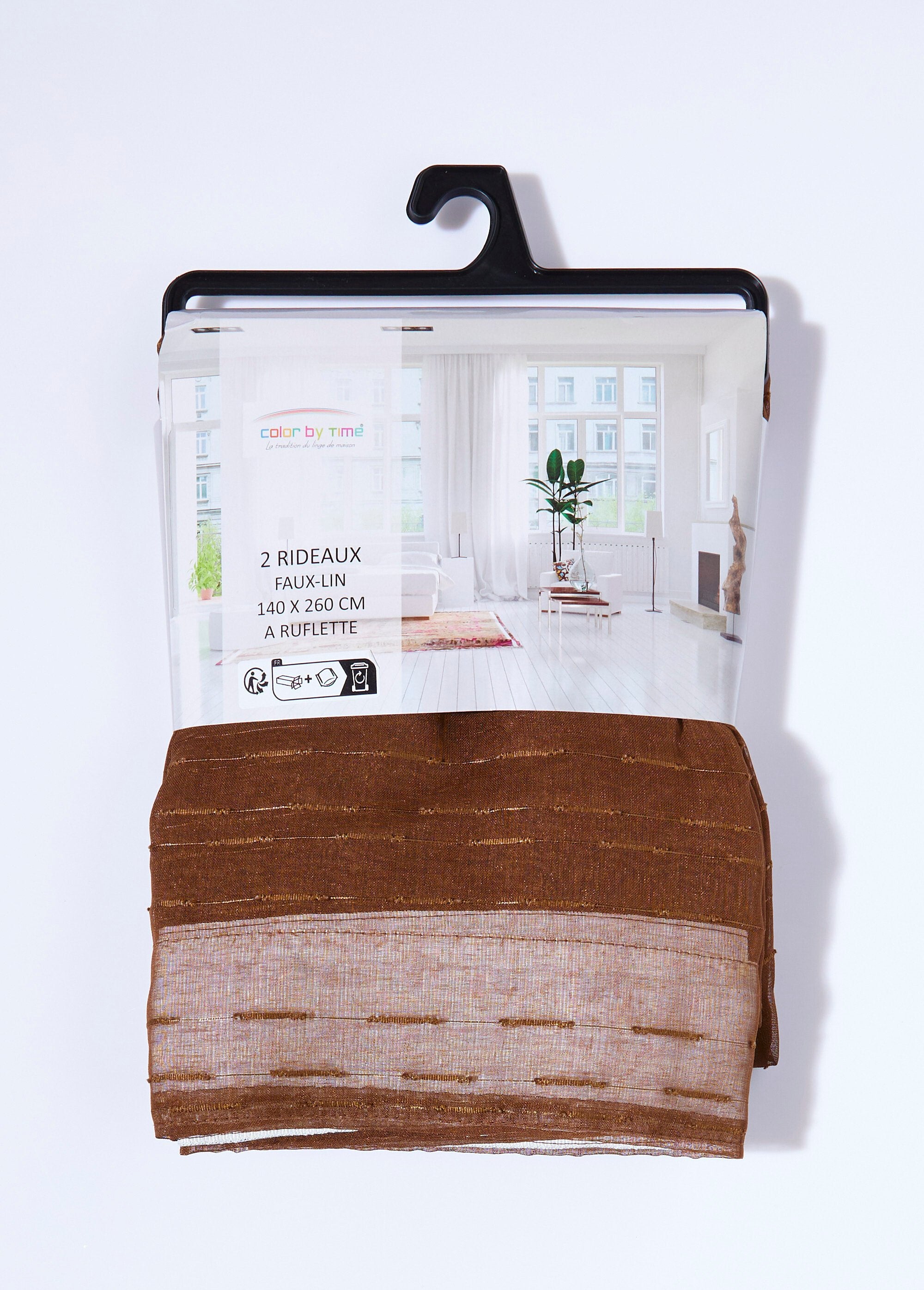 Tenda_a_1_pannello,_ruflettes,_autentica_Marron_DE2_slim