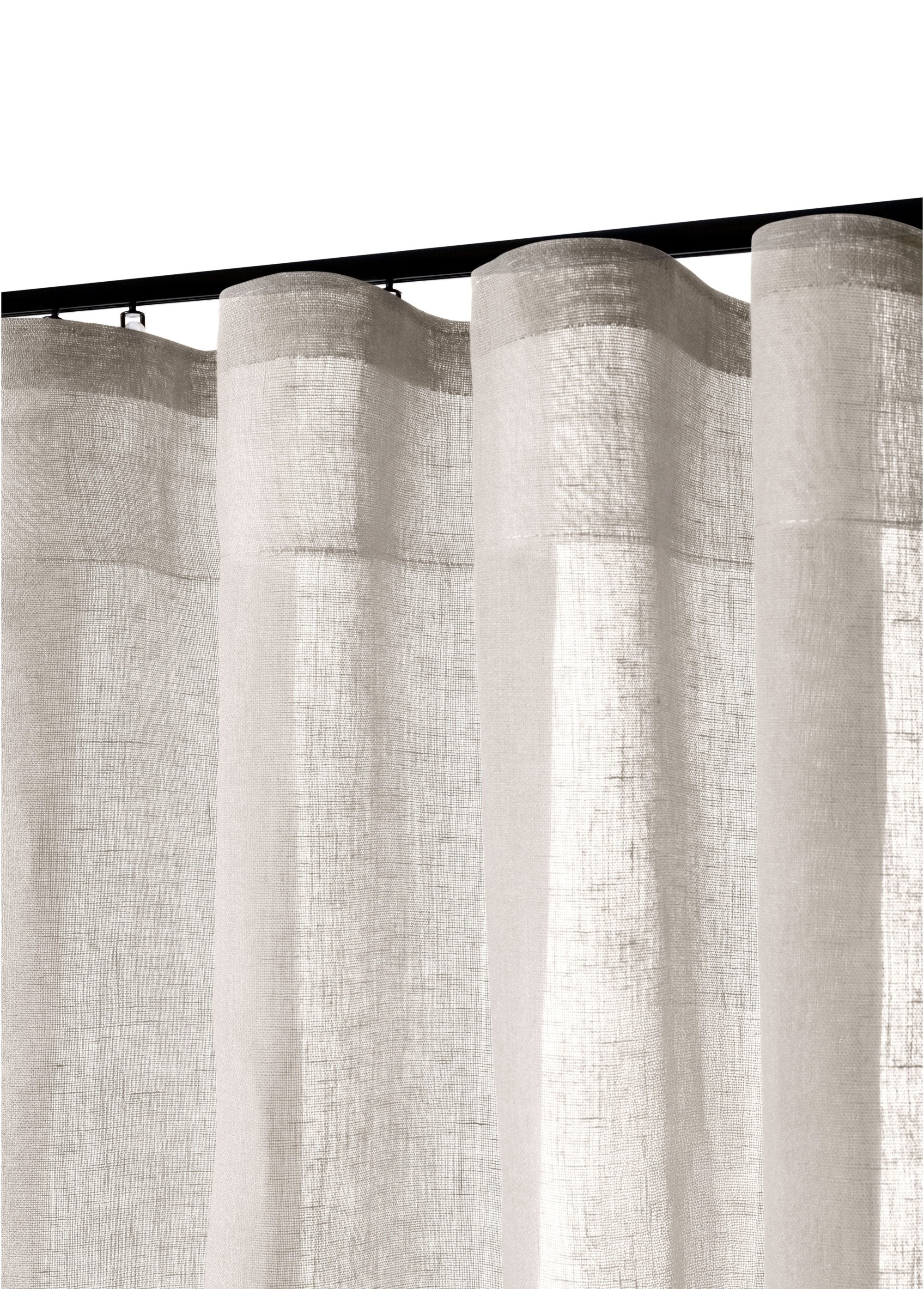 Tenda_dall'aspetto_naturale_per_binario_o_asta_Naturel_DE4_slim