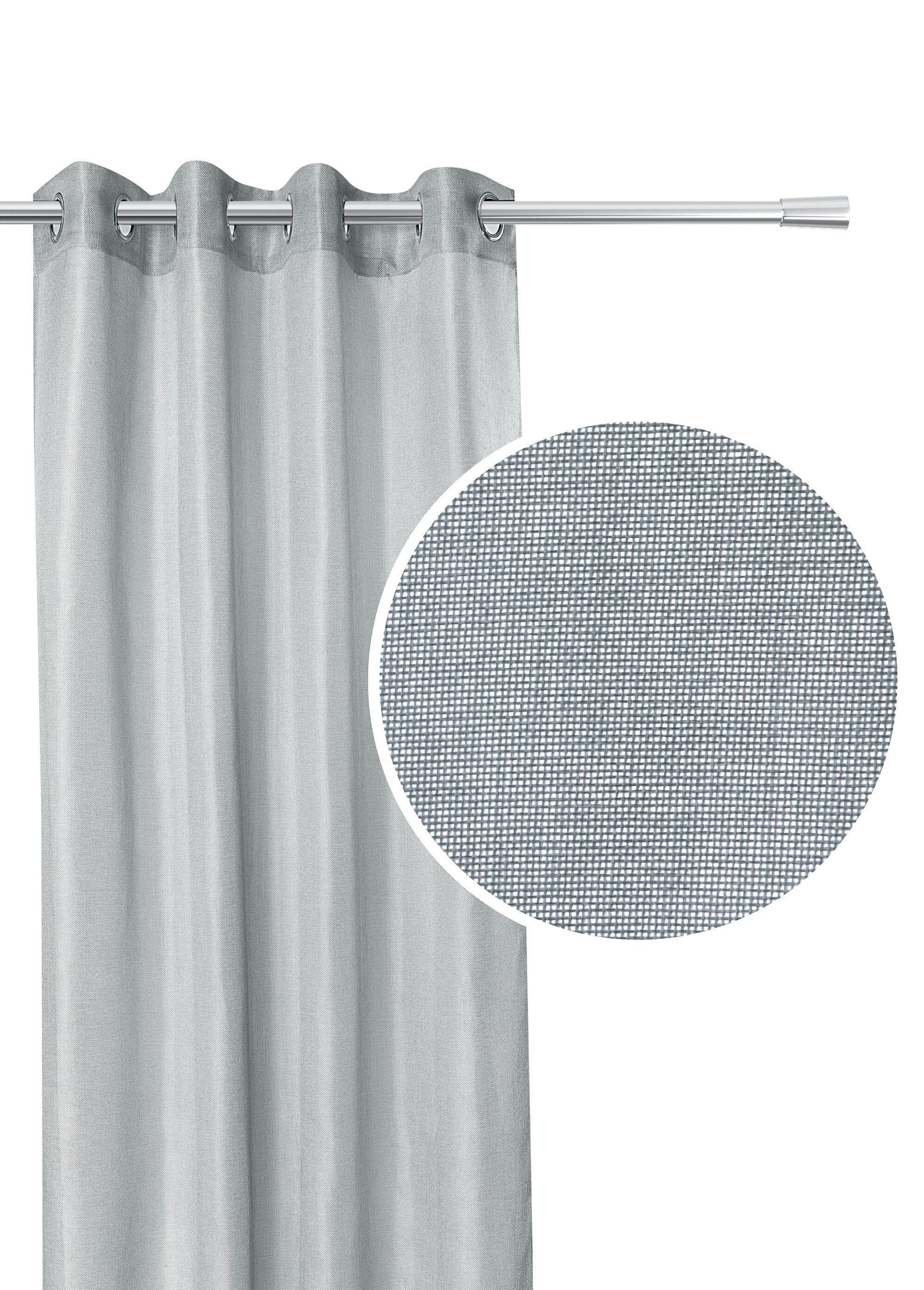 Tenda_sottile_con_occhielli,_aspetto_naturale_Gris_DE2_slim