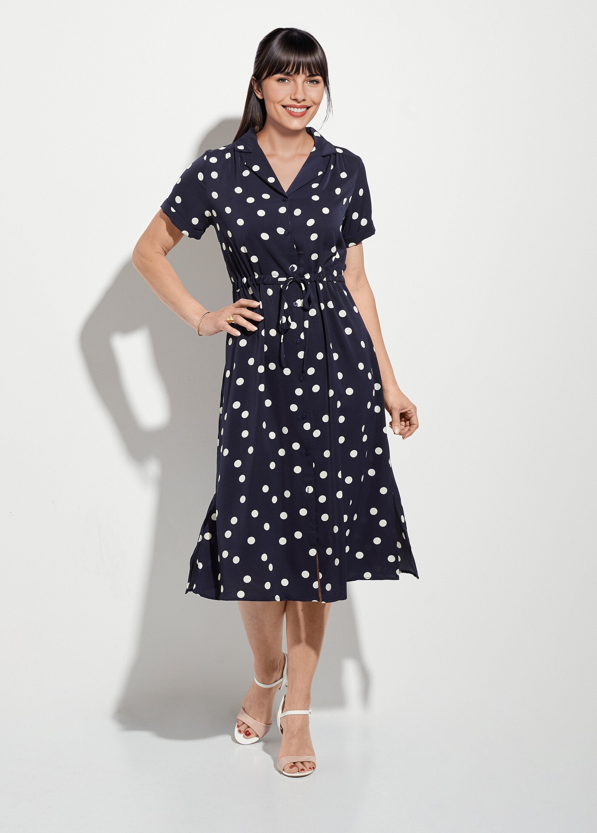 Abito_blusa_lungo_a_pois_con_cintura_Marine_pois_FA1_slim
