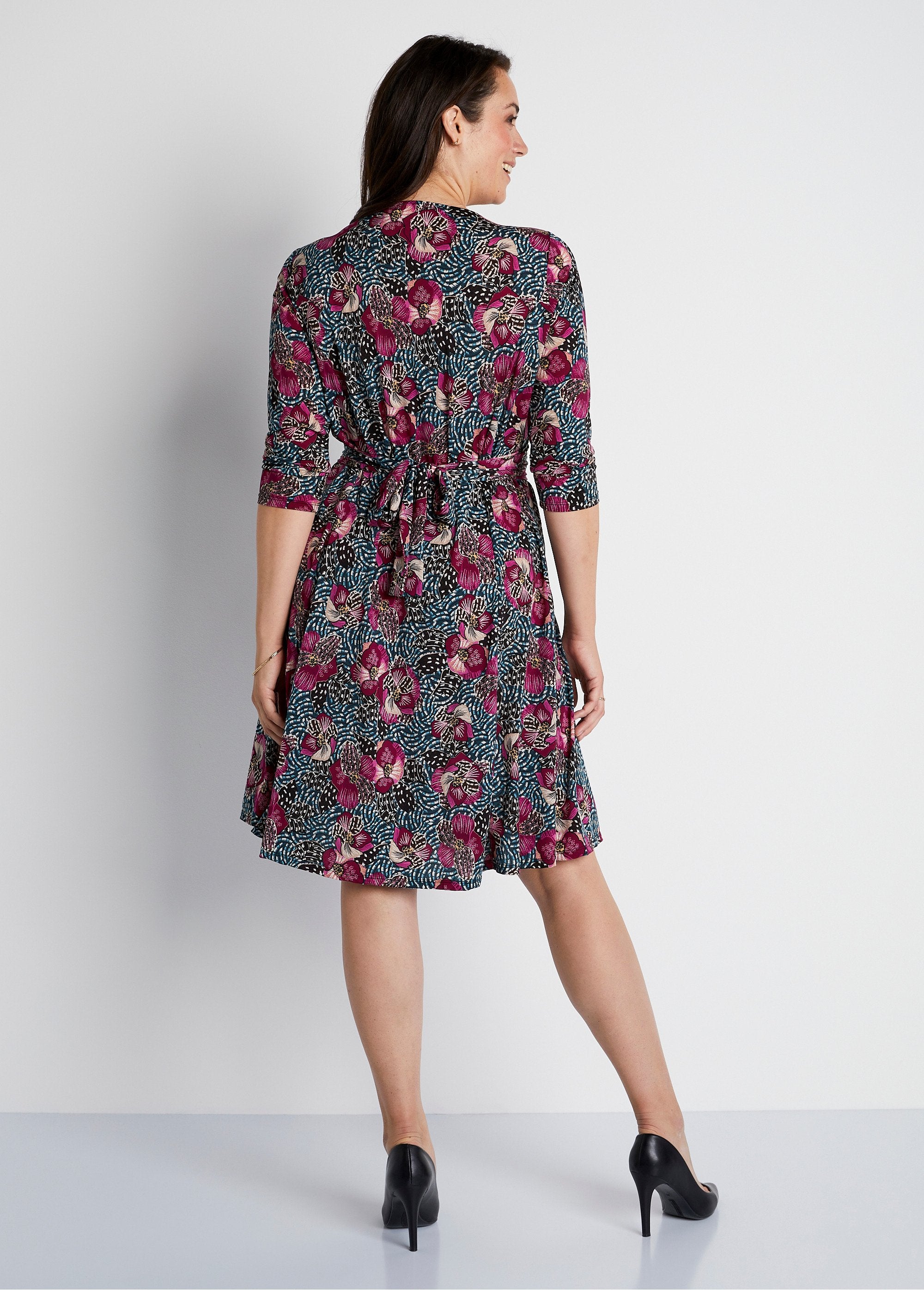 Abito_a_portafoglio_in_maglia_Imprime_fuchsia_DO1_curvy