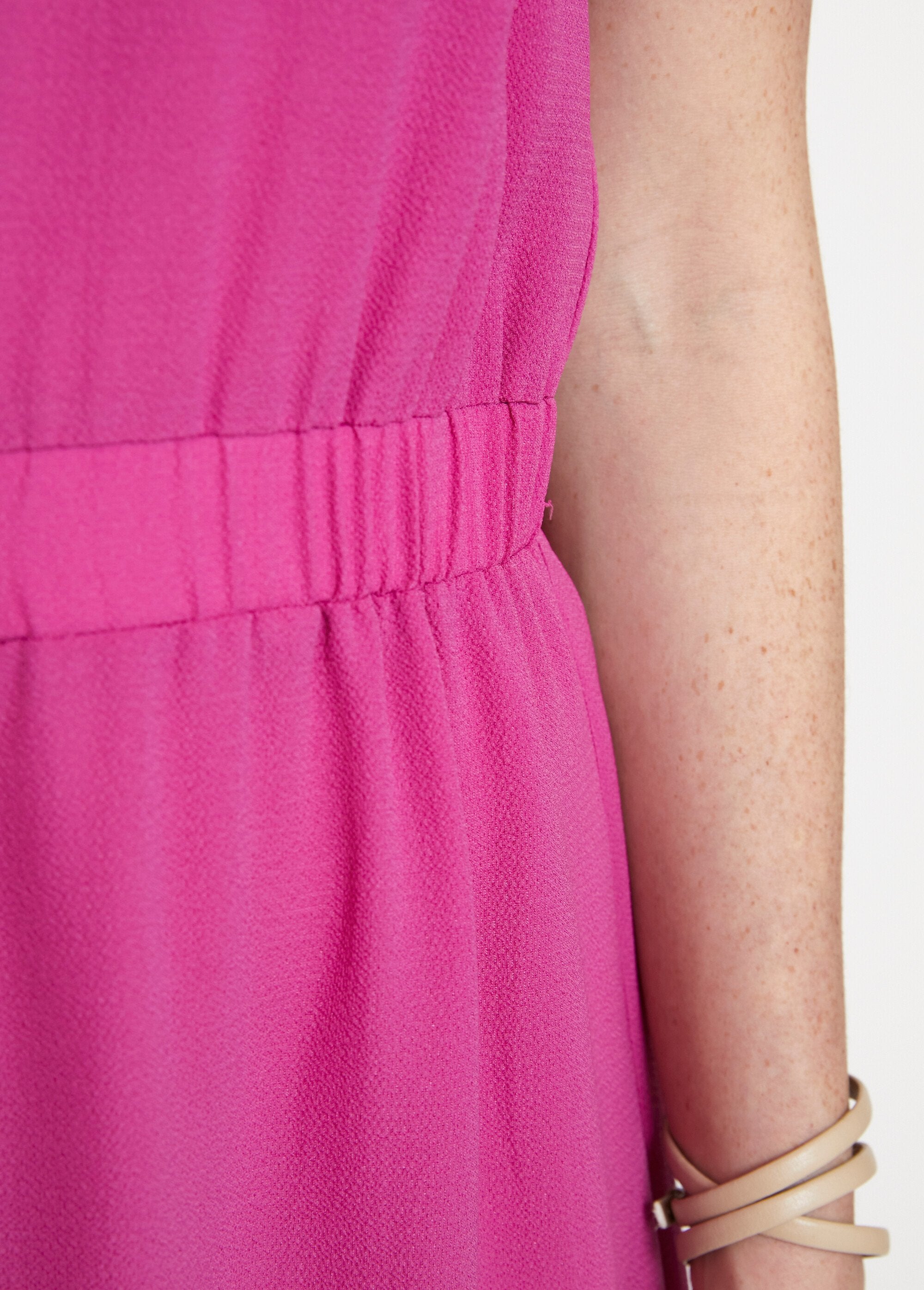 Abito_corto_e_dritto_con_elastico_in_vita_Uni_fuchsia_DE4_slim