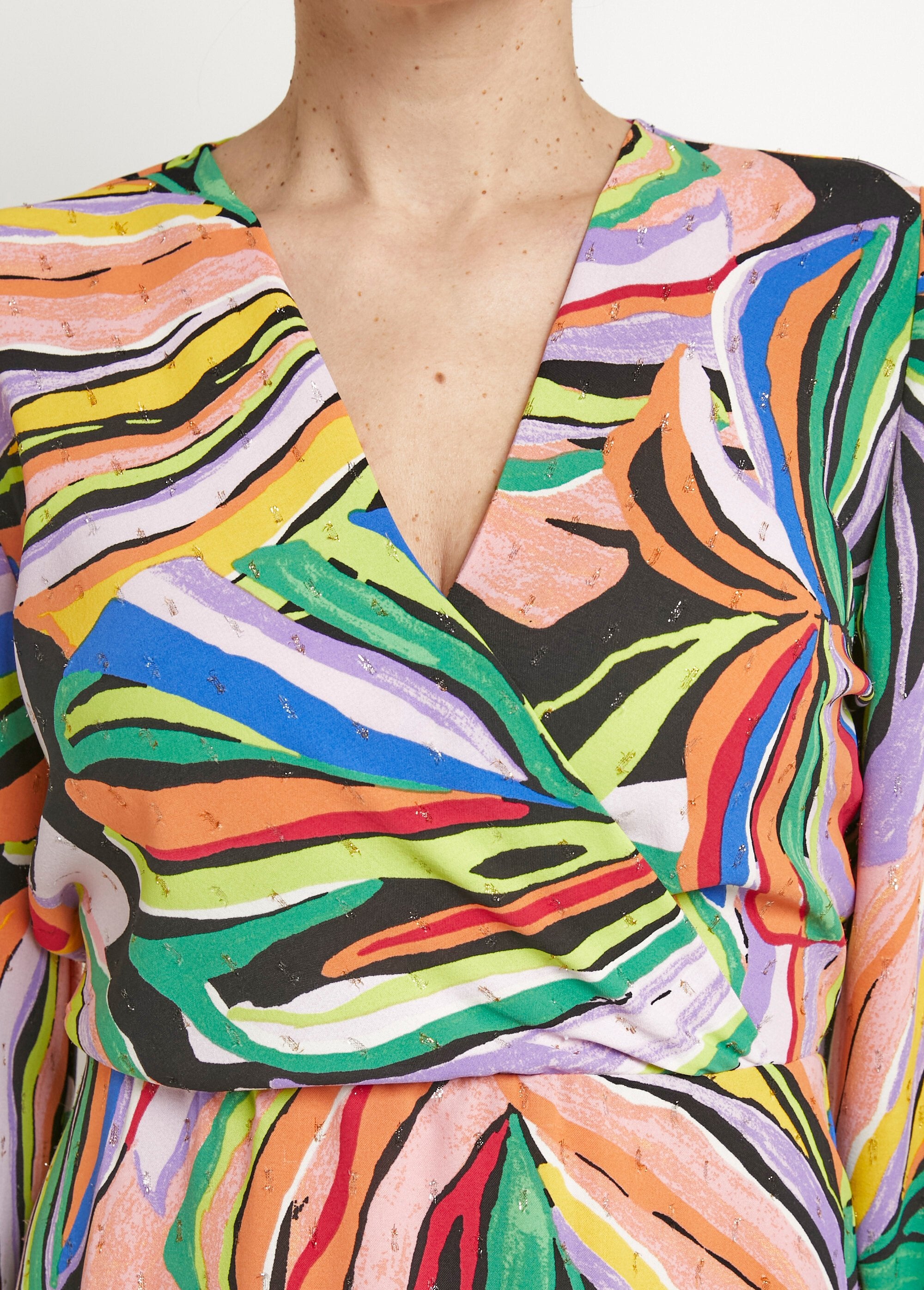 Abito_corto_con_stampa_grafica_a_foglie_Multicolore_DE1_slim