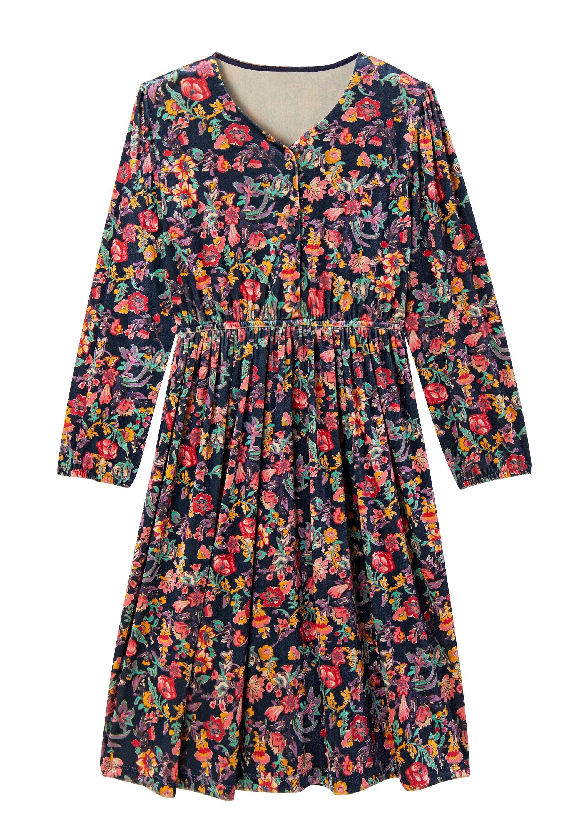 Abito_corto_in_velluto_floreale_con_scollatura_a_V_Marine_et_rose_AP1_slim