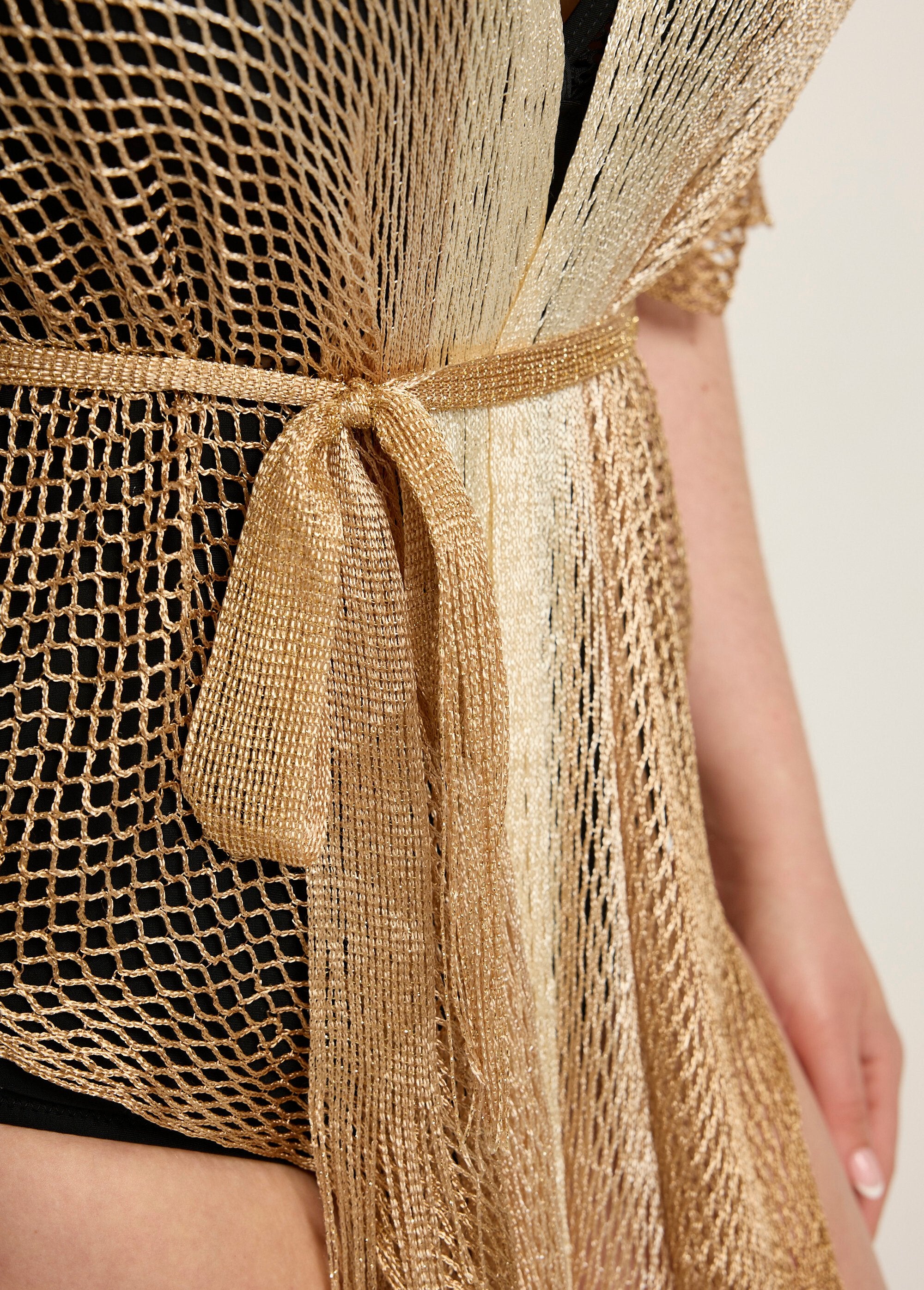 Abito_da_spiaggia_in_maglia_multicolore_Dore_DE2_curvy