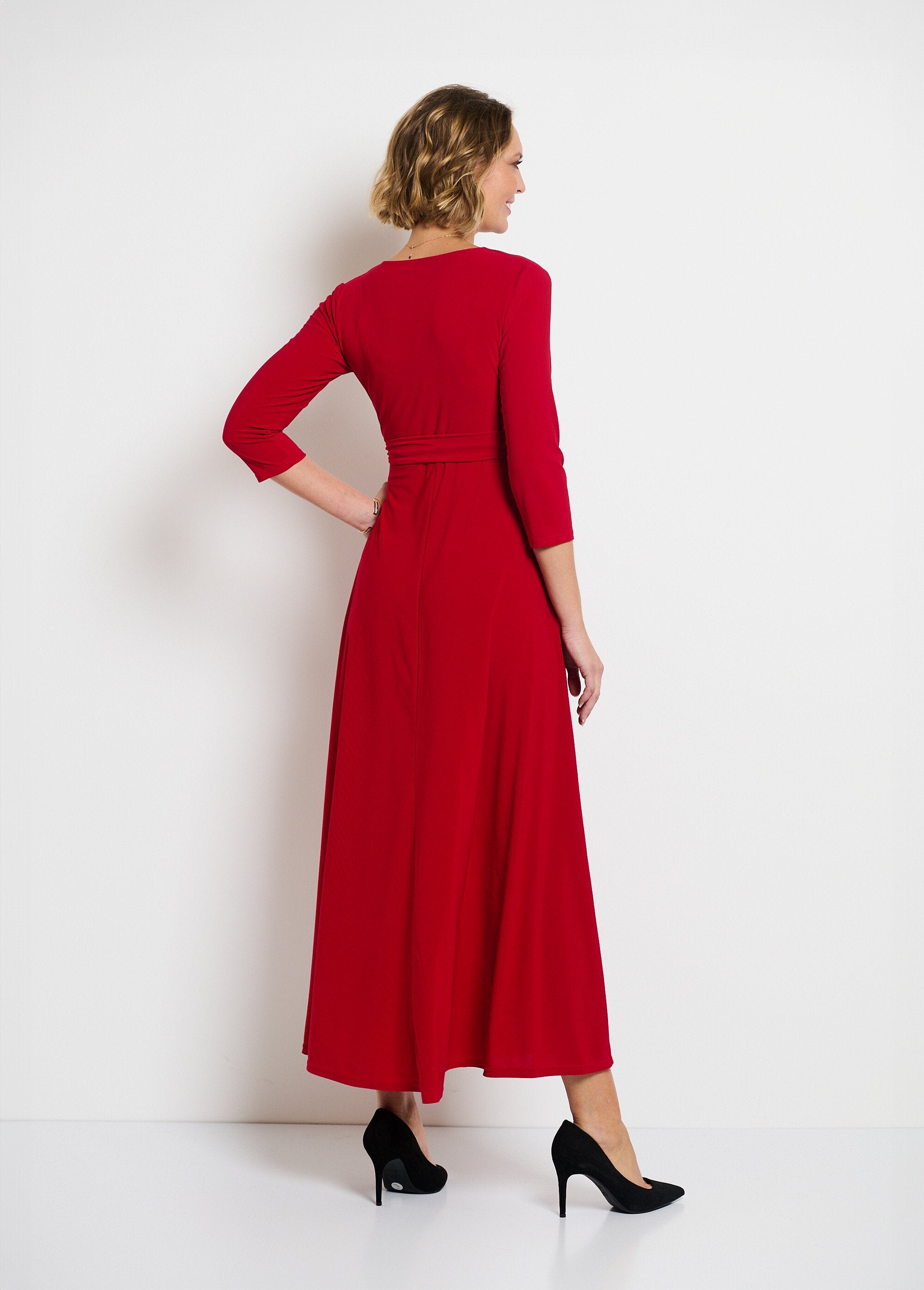 Abito_lungo_in_maglia_elasticizzata_Rouge_DO1_slim