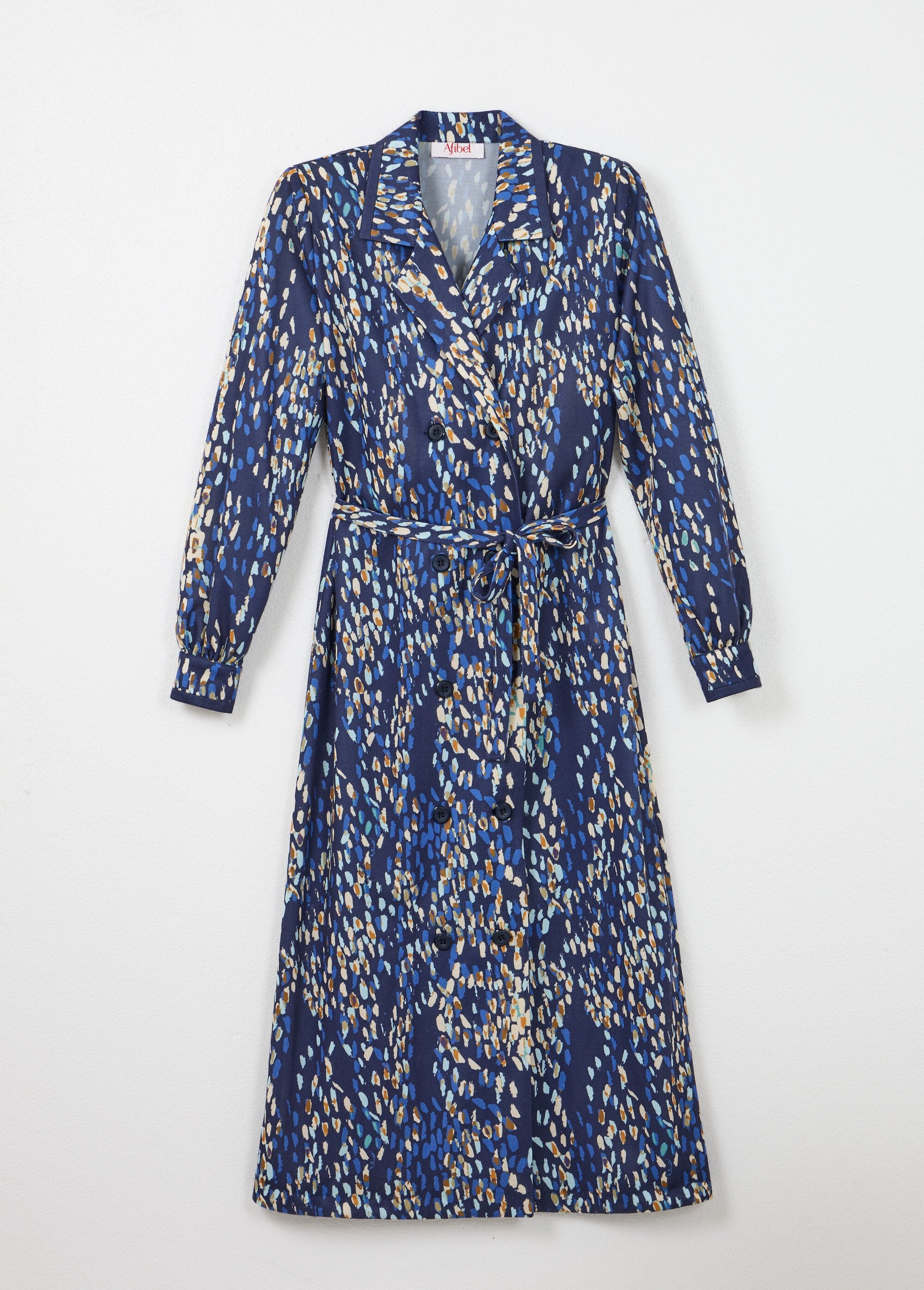 Abito_di_media_lunghezza_con_collo_sartoriale_a_doppio_petto_Marine_et_beige_AP1_slim