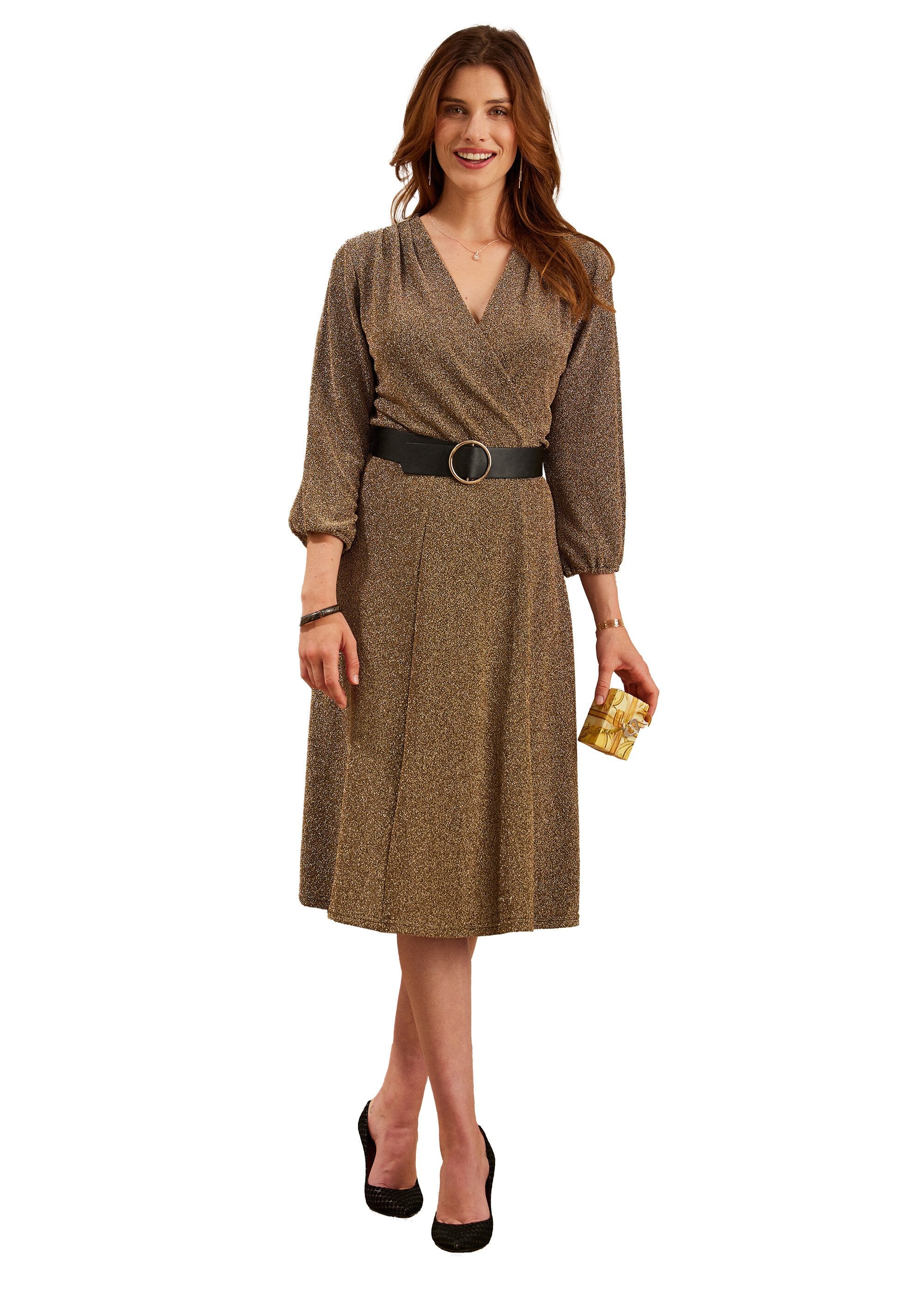 Abito_scintillante_con_scollo_a_portafoglio_Dore_FA1_slim