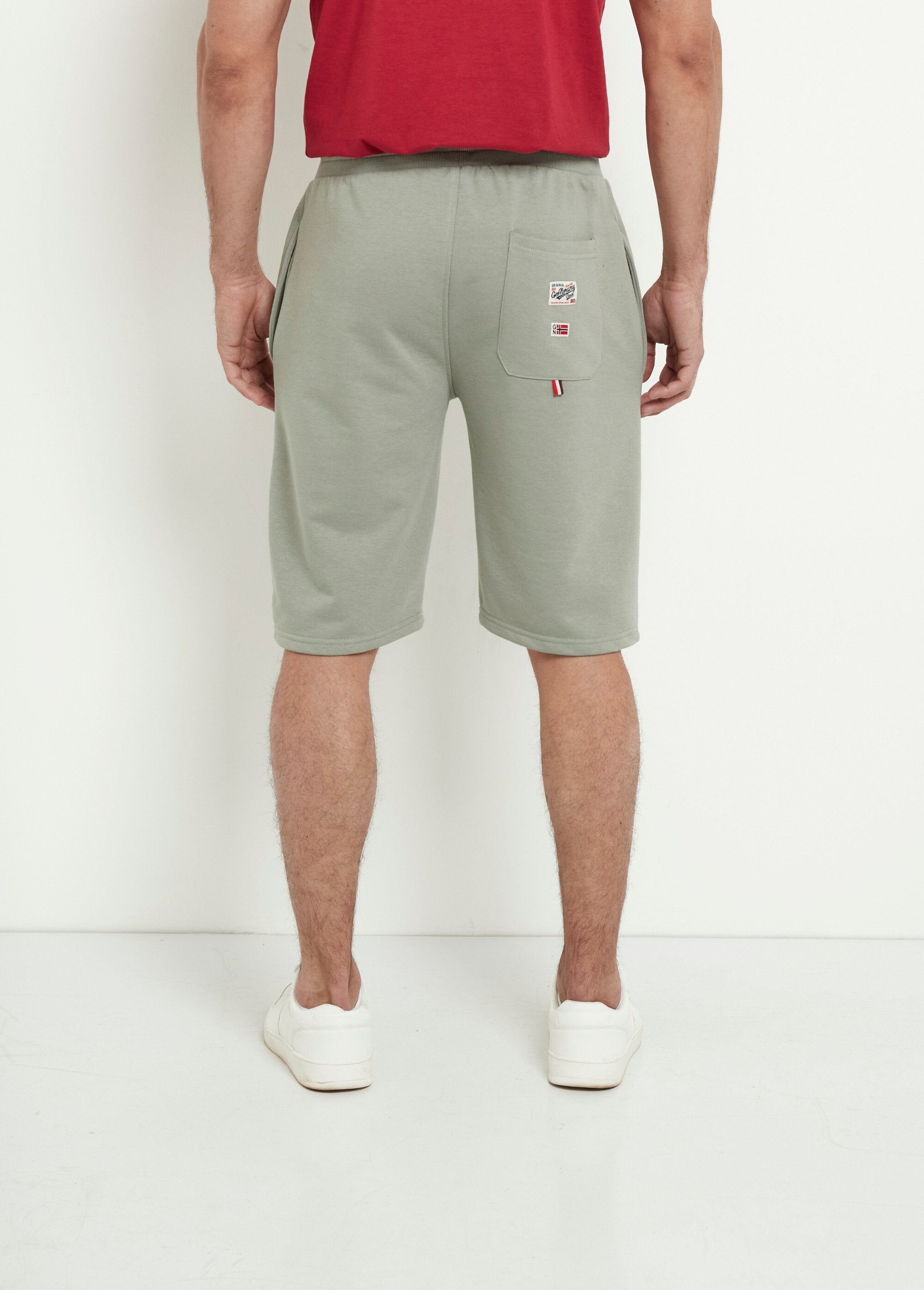 Pantaloncini_lunghi_in_pile_con_elastico_in_vita_Olive_DO1_slim