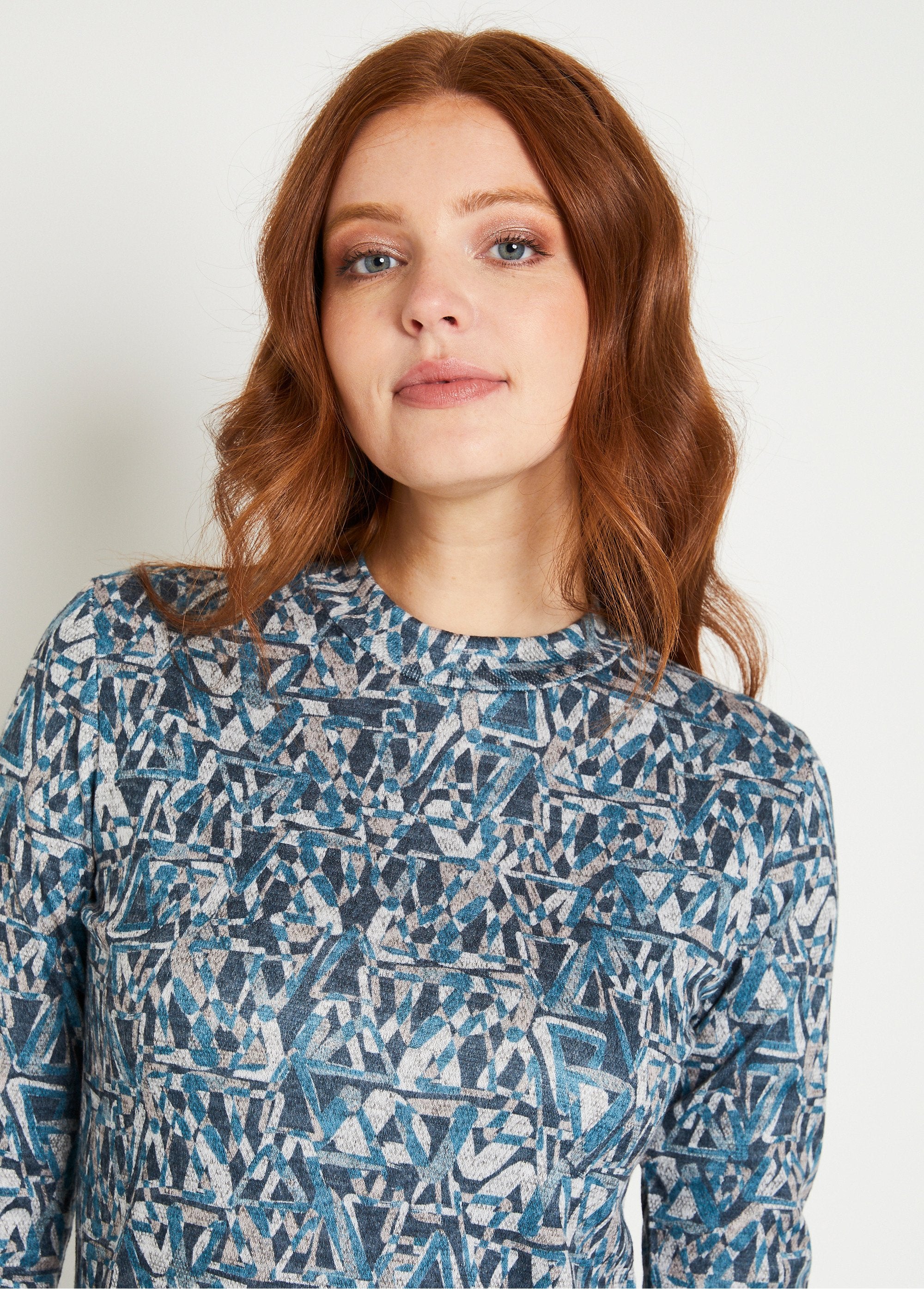 Maglietta_intima_in_maglia_chinée_elasticizzata_Blu_e_grigio_DE1_slim