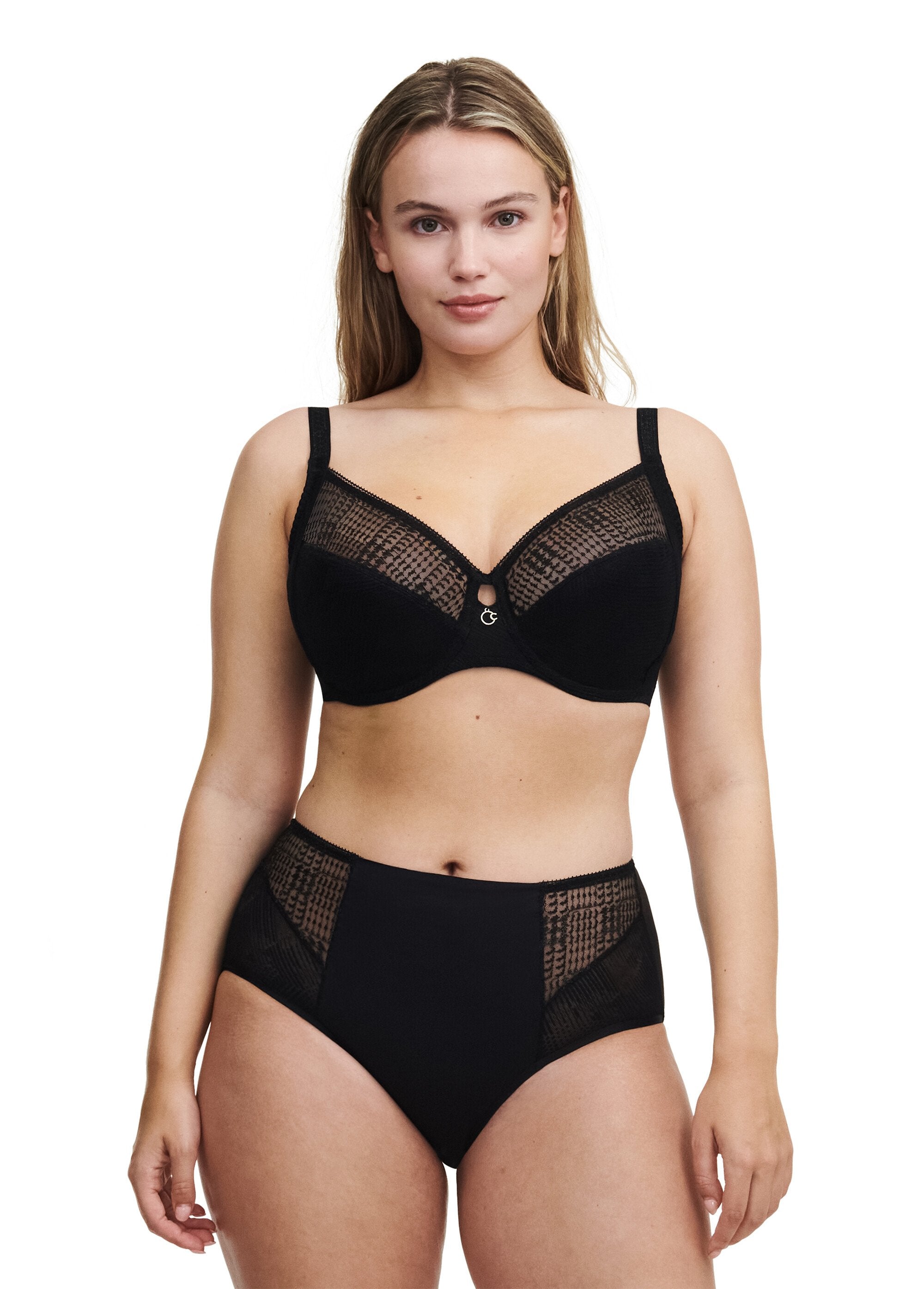 Chantelle®_-_Reggiseno_push-up_con_ferretto_Noir_SF1_slim