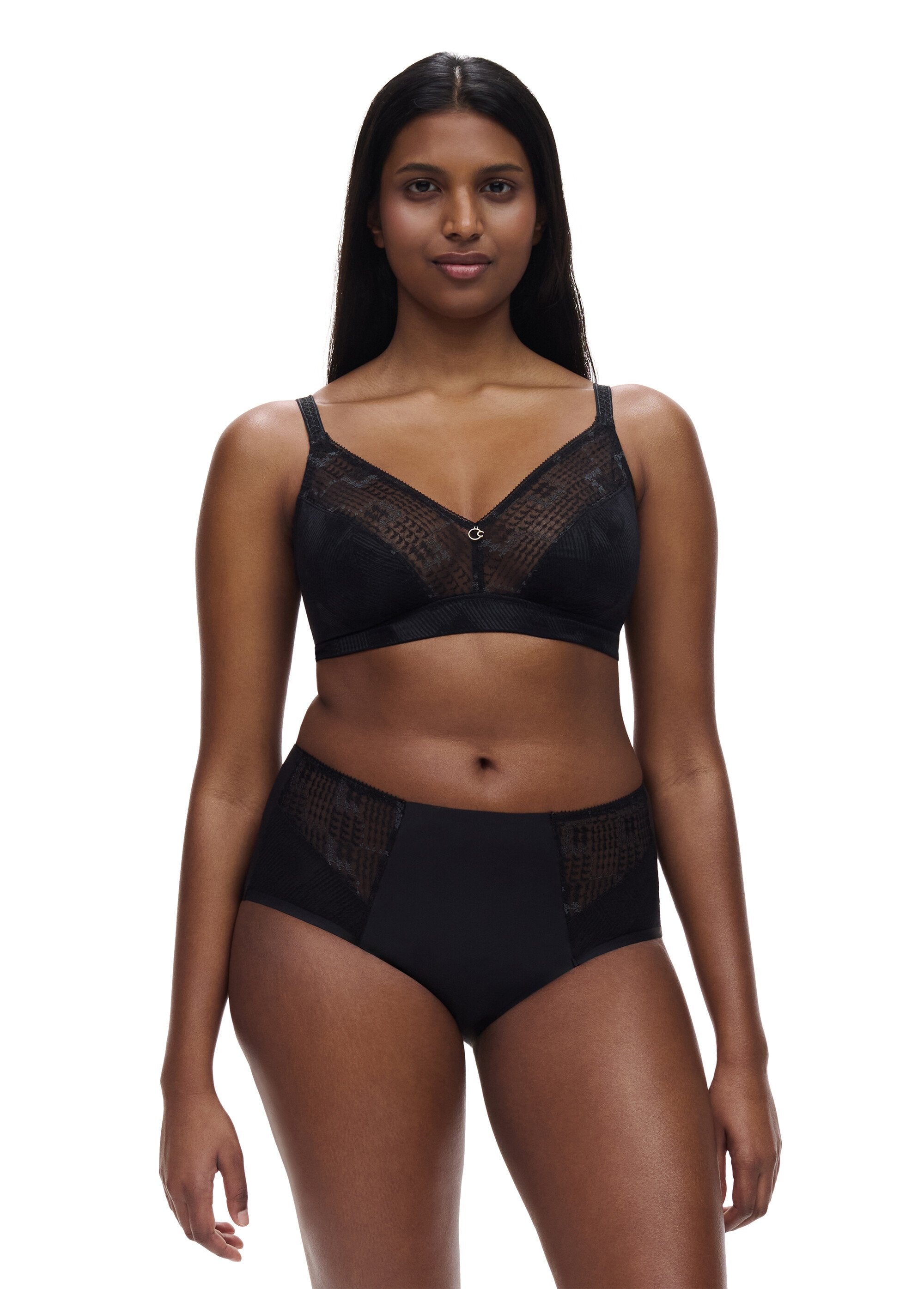 Chantelle®_-_Reggiseno_push-up_Noir_SF1_slim