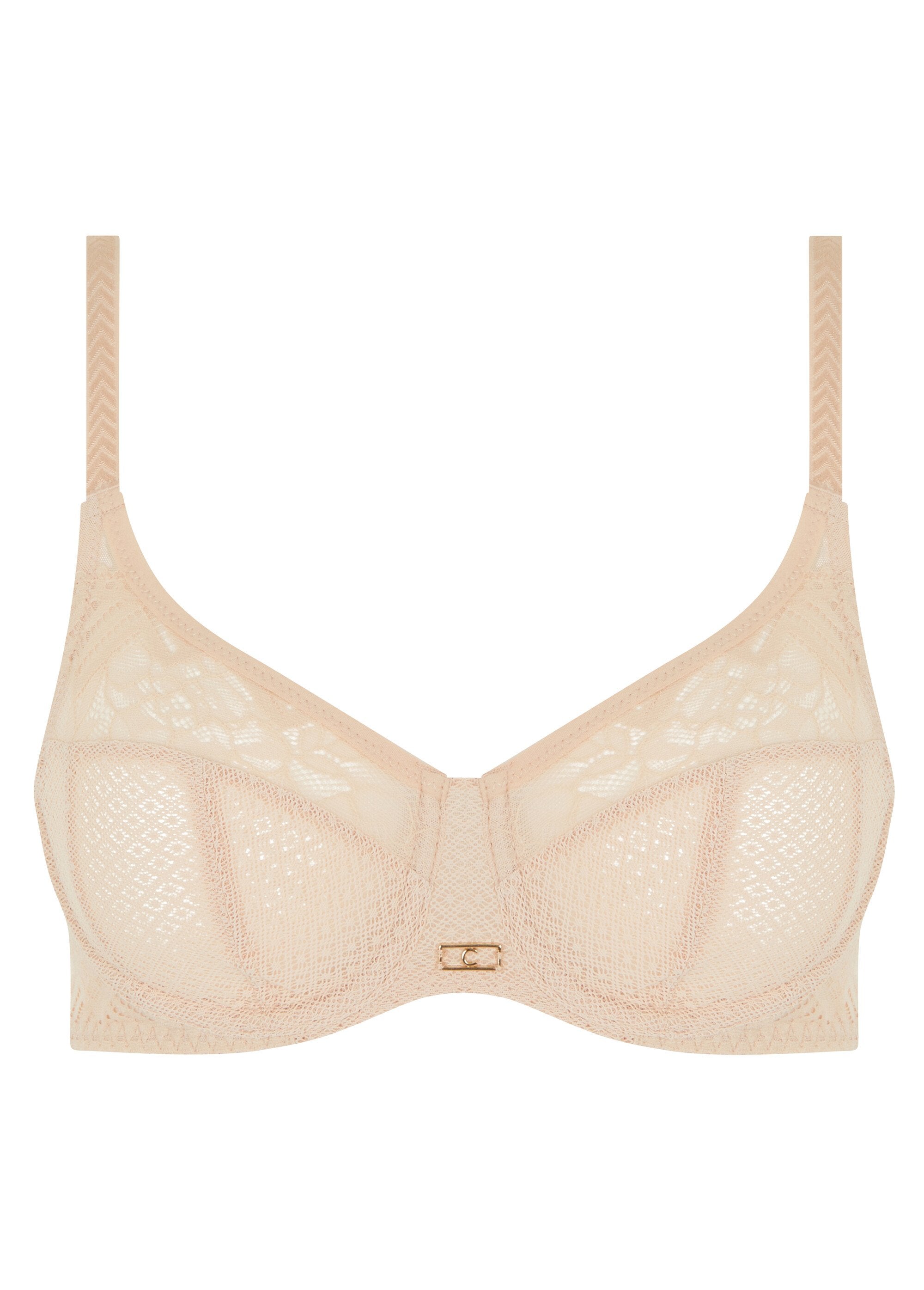 Chantelle®_-_Reggiseno_a_fascia_in_pizzo_Beige_AP1_slim