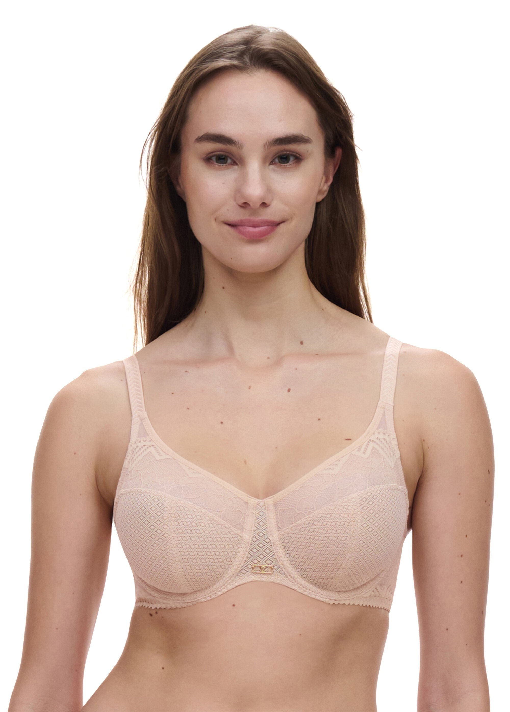 Chantelle®_-_Reggiseno_a_fascia_in_pizzo_Beige_FA1_slim