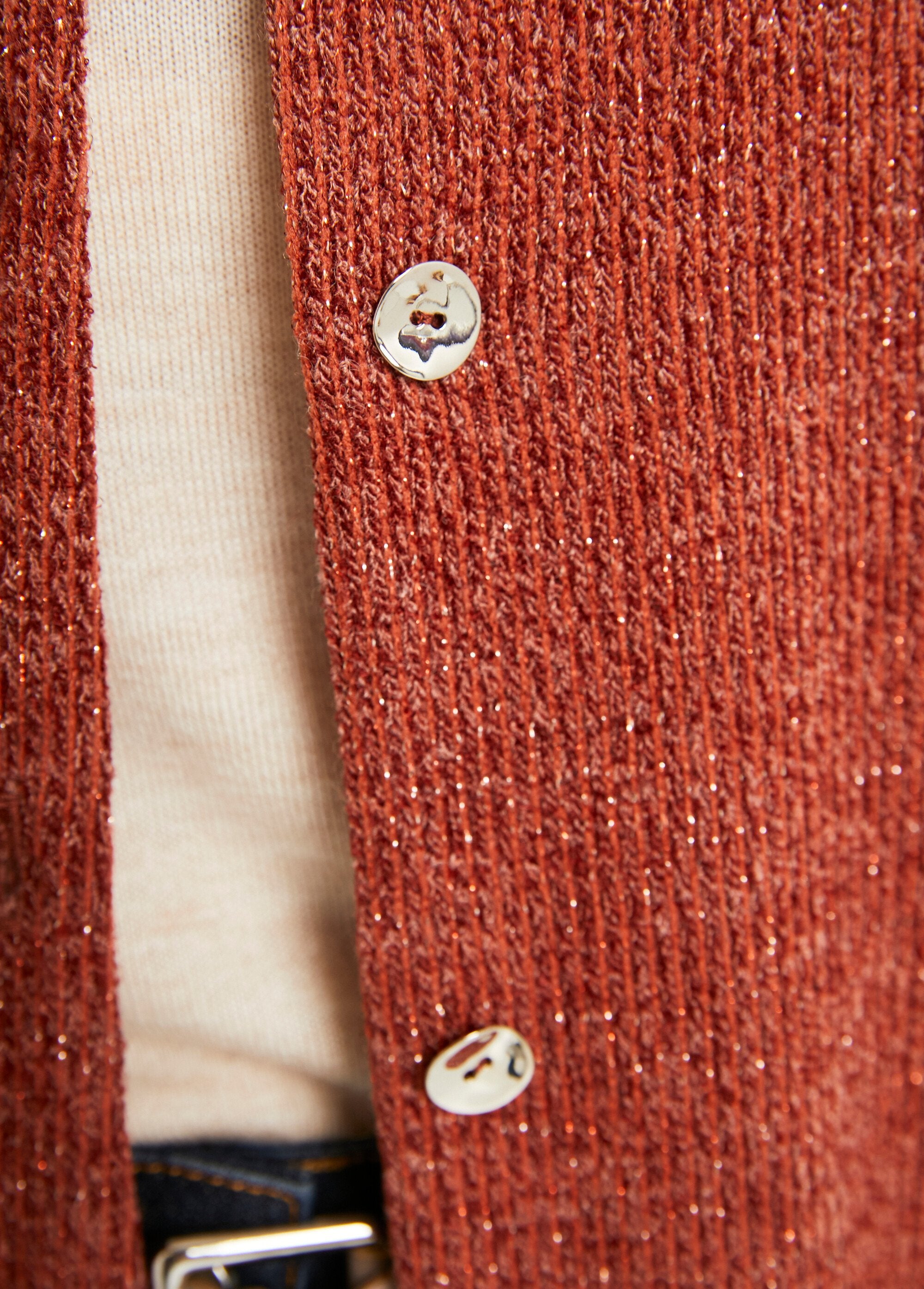 Camicia_da_camera_abbottonata_in_maglia_a_costine_Marron_DE4_slim