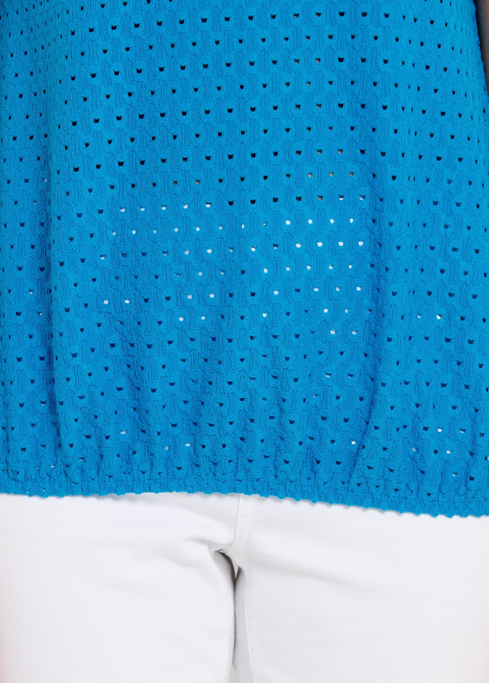 T-shirt_corta_e_sciolta_con_scollo_a_V_Turquoise_DE1_slim