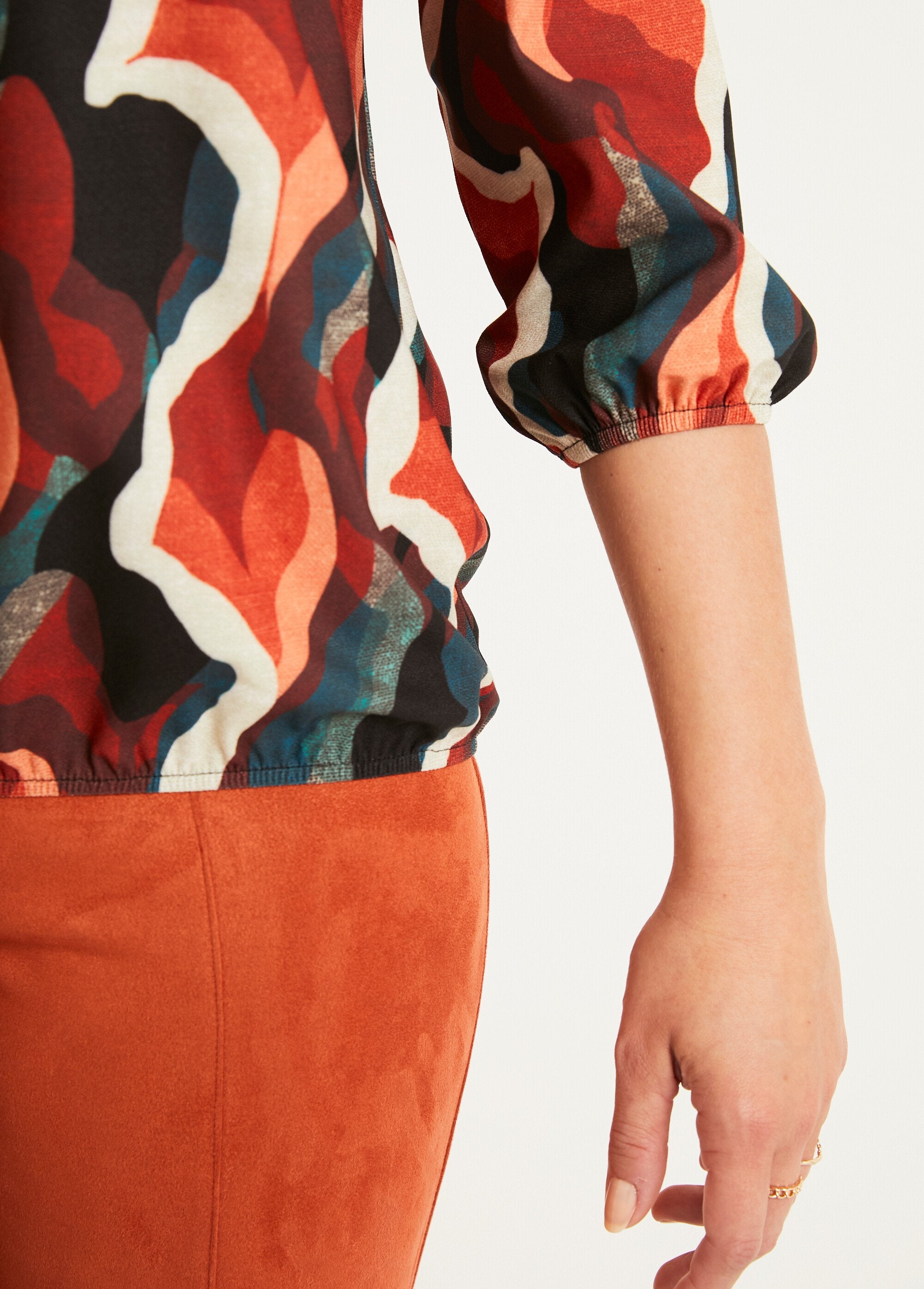 T-shirt_grafica_con_scollo_rotondo_Cuivre_et_canard_DE3_slim