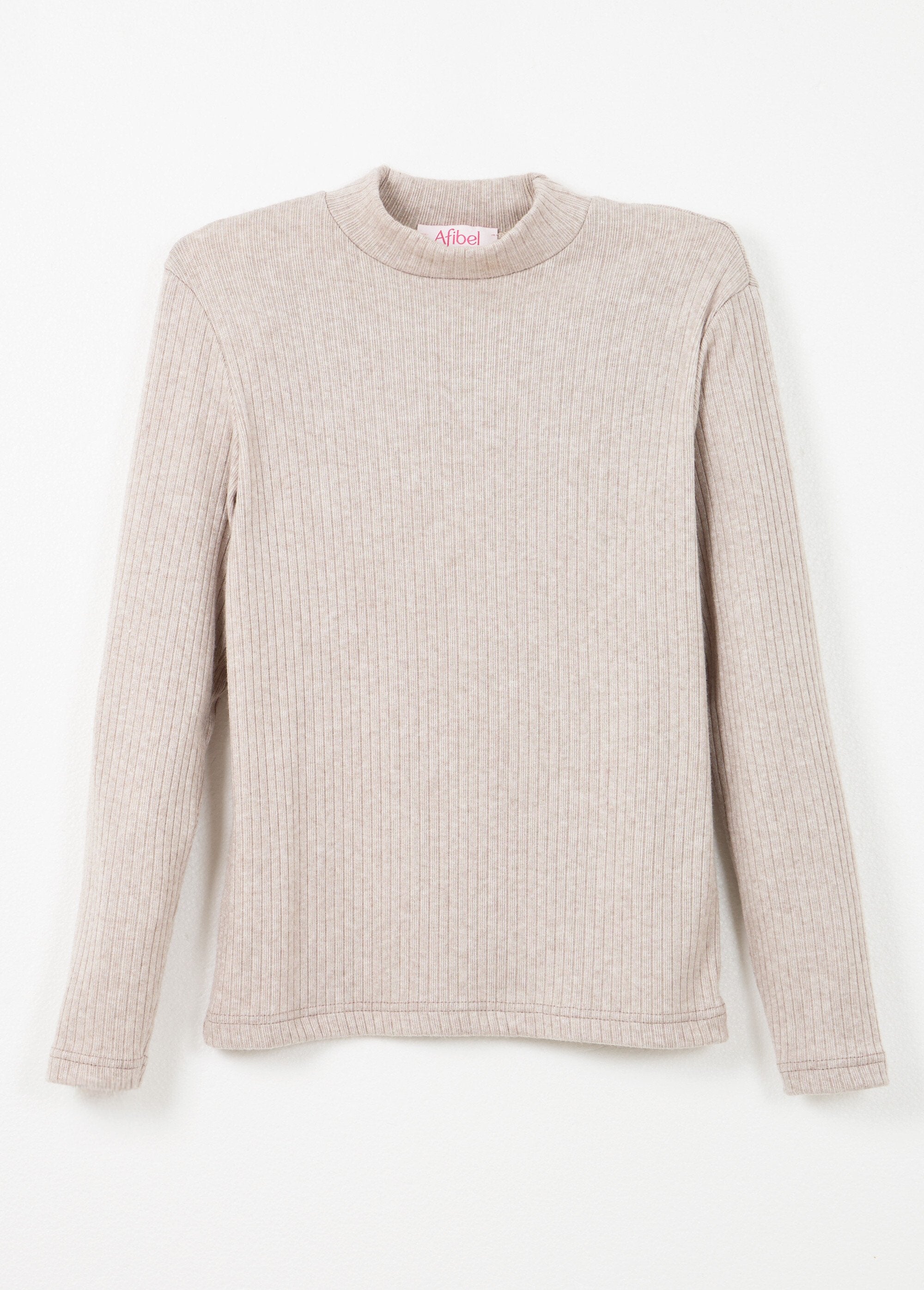 Maglietta_a_maniche_lunghe_con_collo_alto_in_maglia_a_costine_Beige_AP1_slim