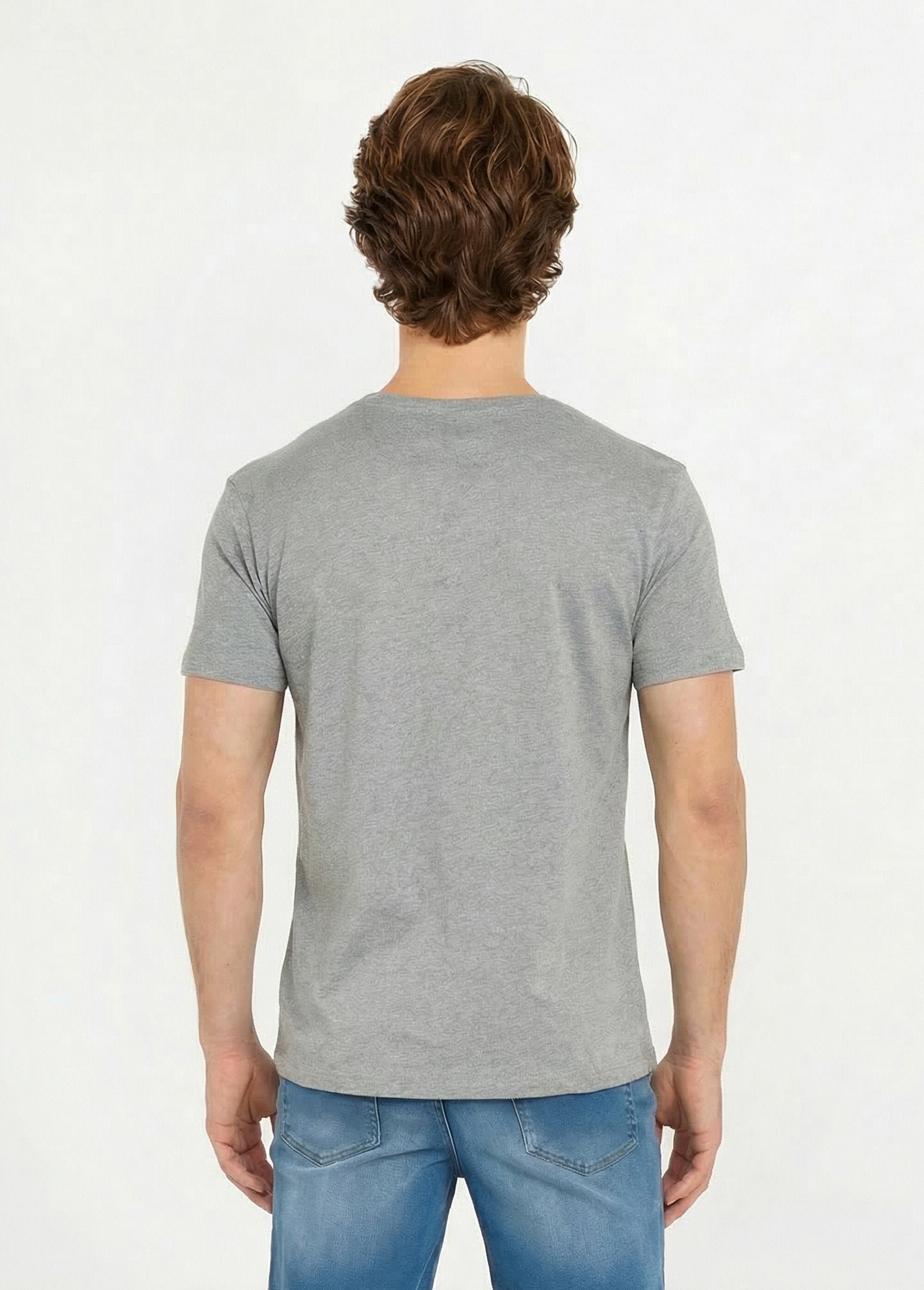 T-shirt_girocollo_ricamata_a_maniche_corte_Gris_chine_DO1_slim