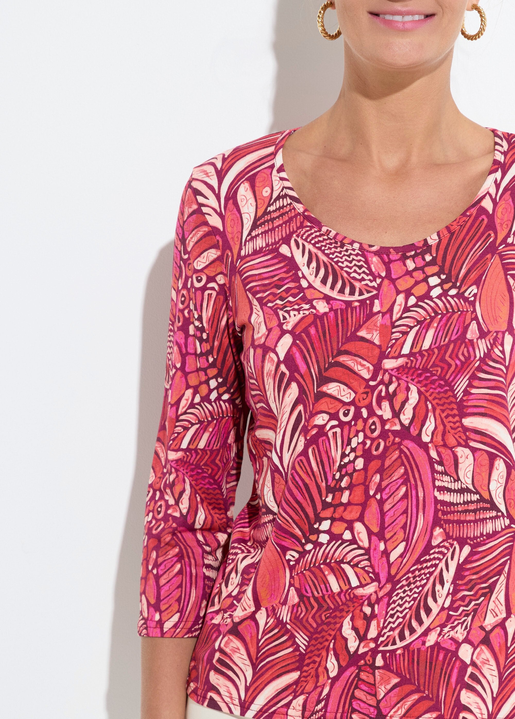 T-shirt_con_stampa_patchwork_e_scollo_rotondo_Rose_et_orange_DE1_slim