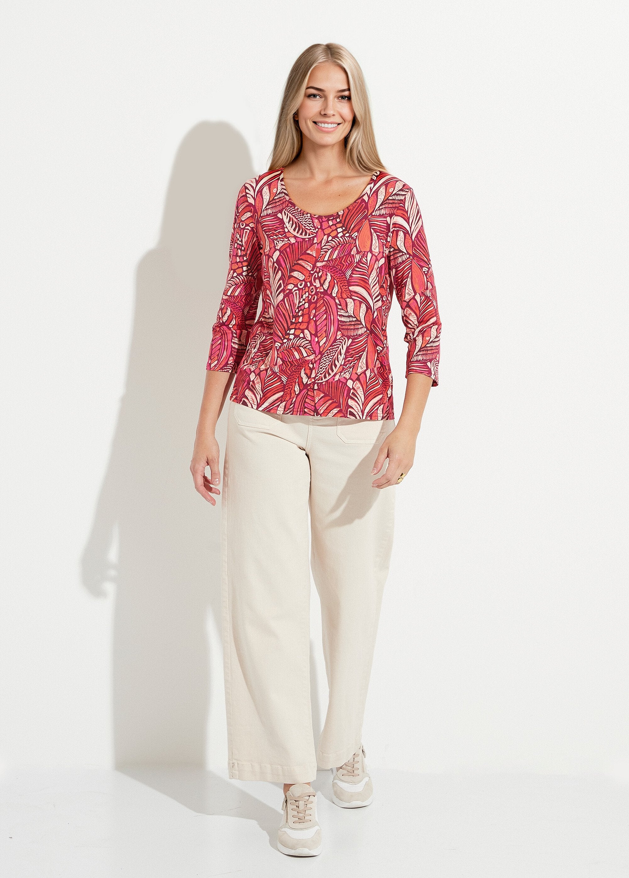 T-shirt_con_stampa_patchwork_e_scollo_rotondo_Rose_et_orange_SF1_slim