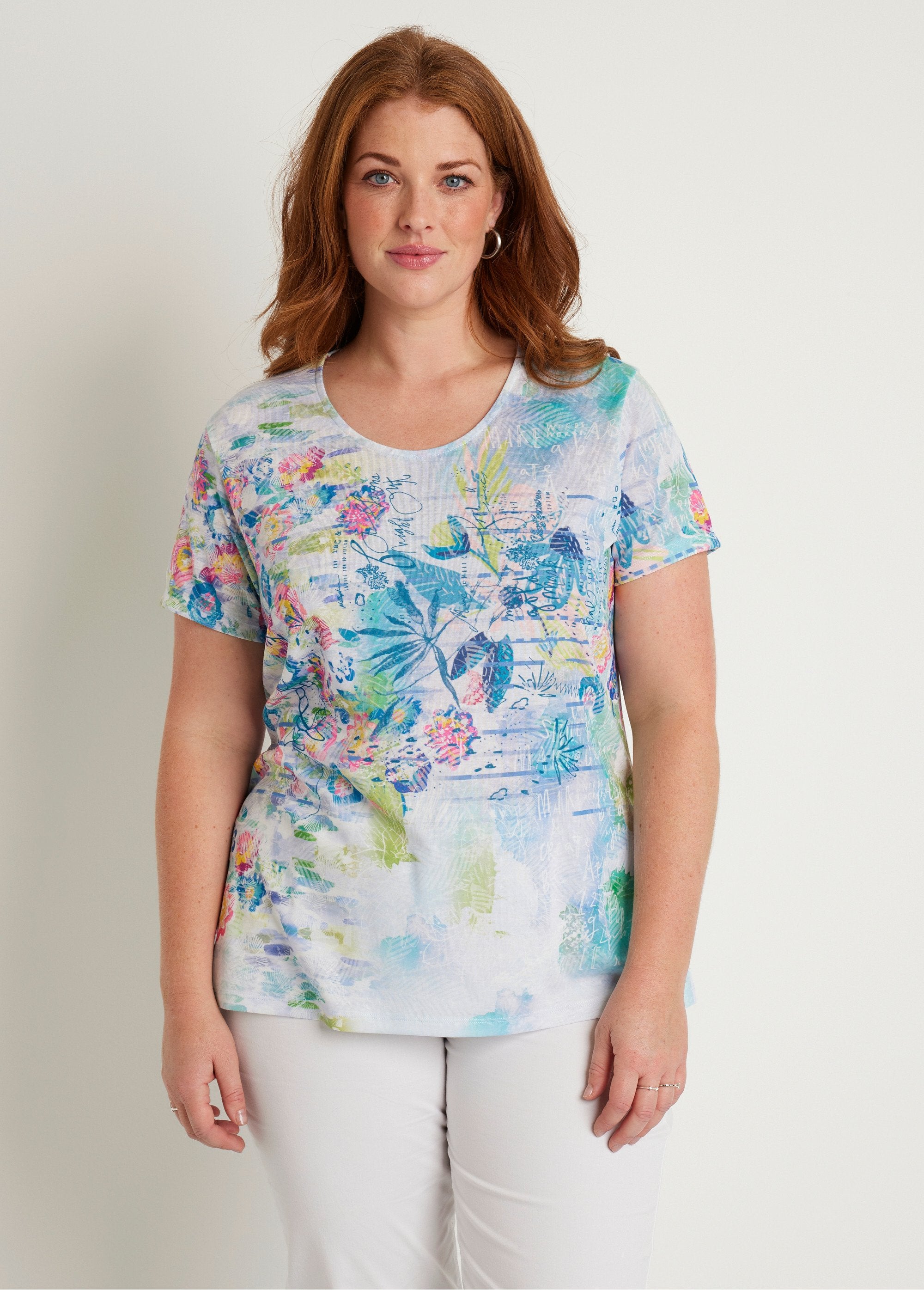 T-shirt_grafica_a_fiori_Multicolore_FA1_curvy