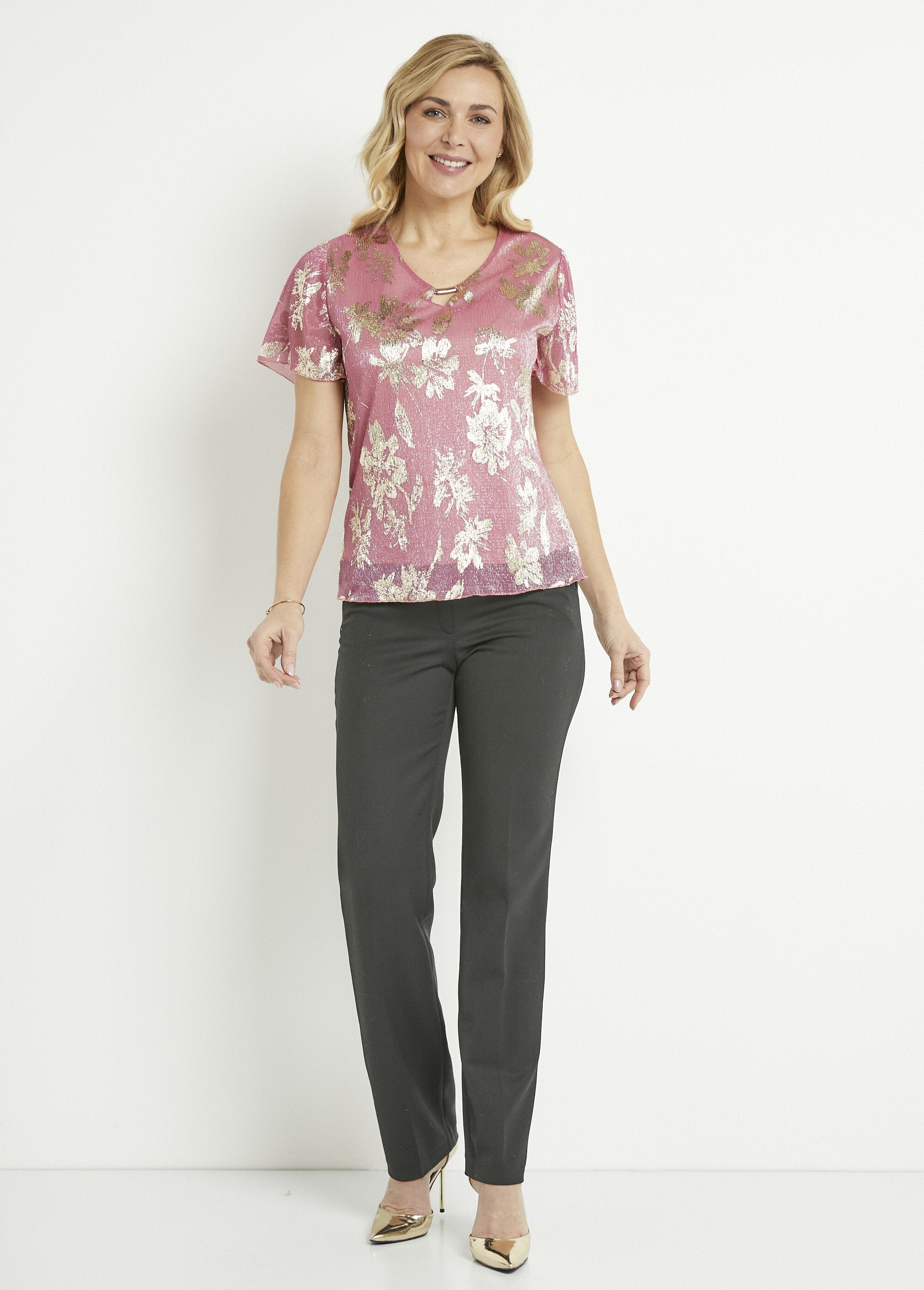 T-shirt_cropped_con_stampa_di_foglie_d'oro_Rose_SF1_slim