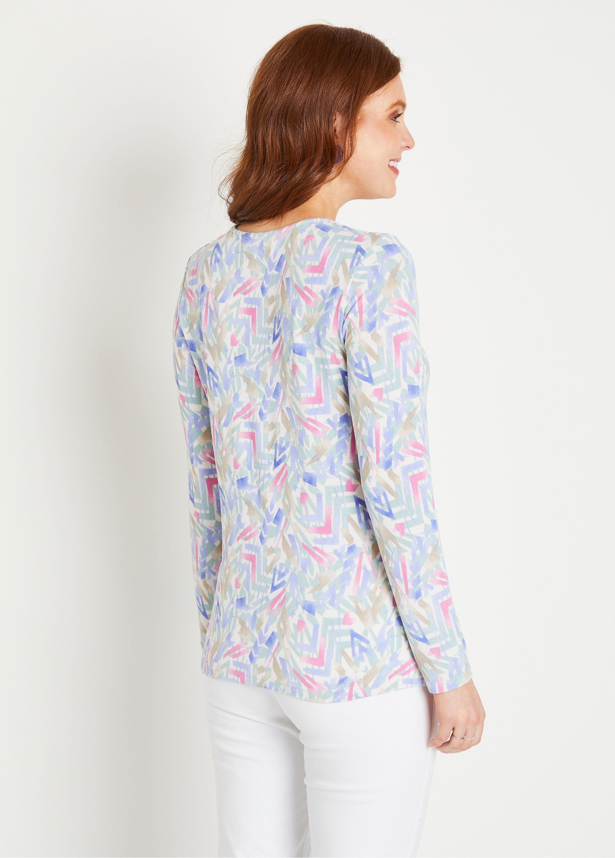 T-shirt_grafica_a_maniche_corte_e_scollo_a_V_lungo_Parme_et_aqua_DO1_slim