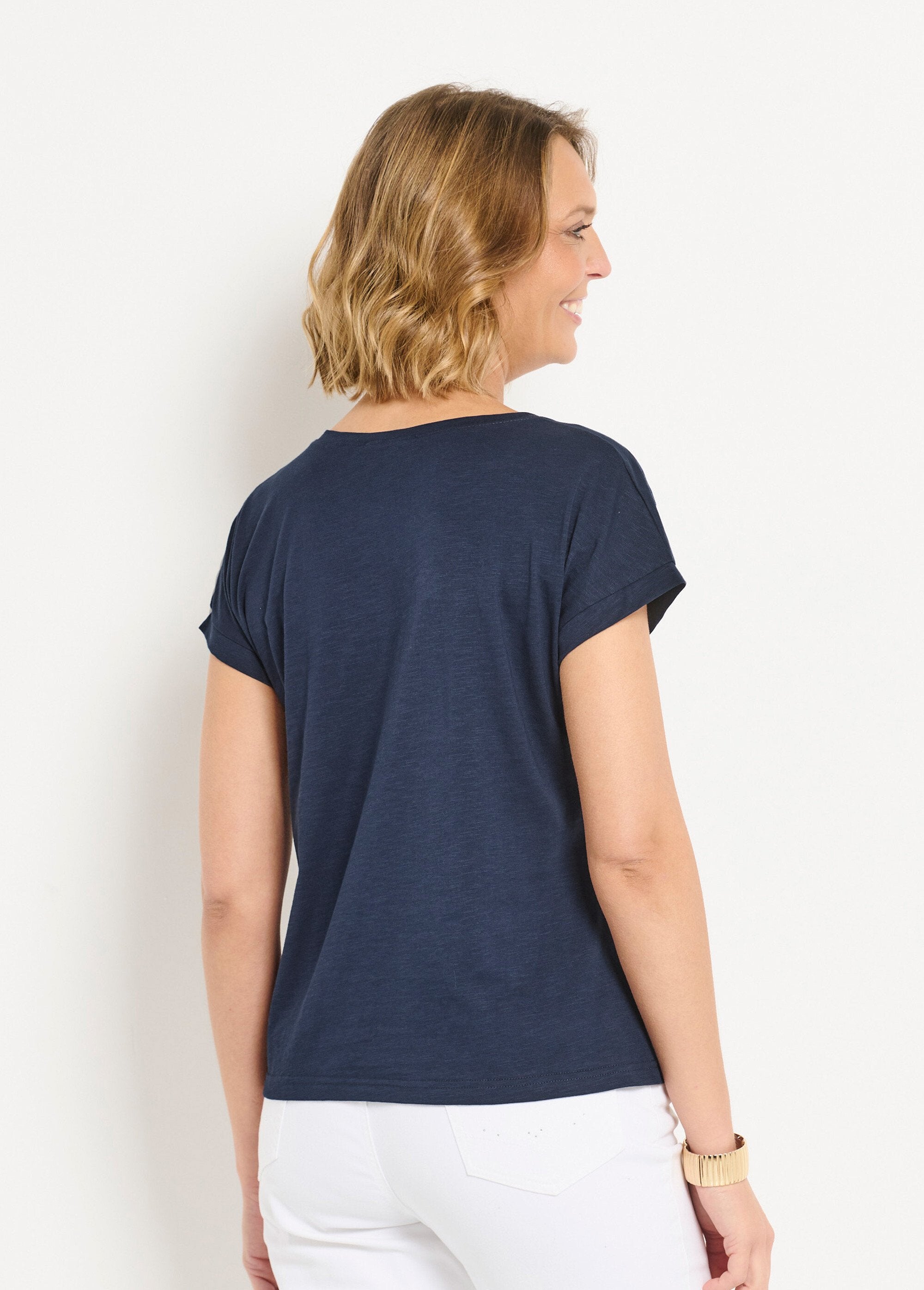 T-shirt_a_manica_corta_ricamata_a_tinta_unita_Marine_DO1_slim