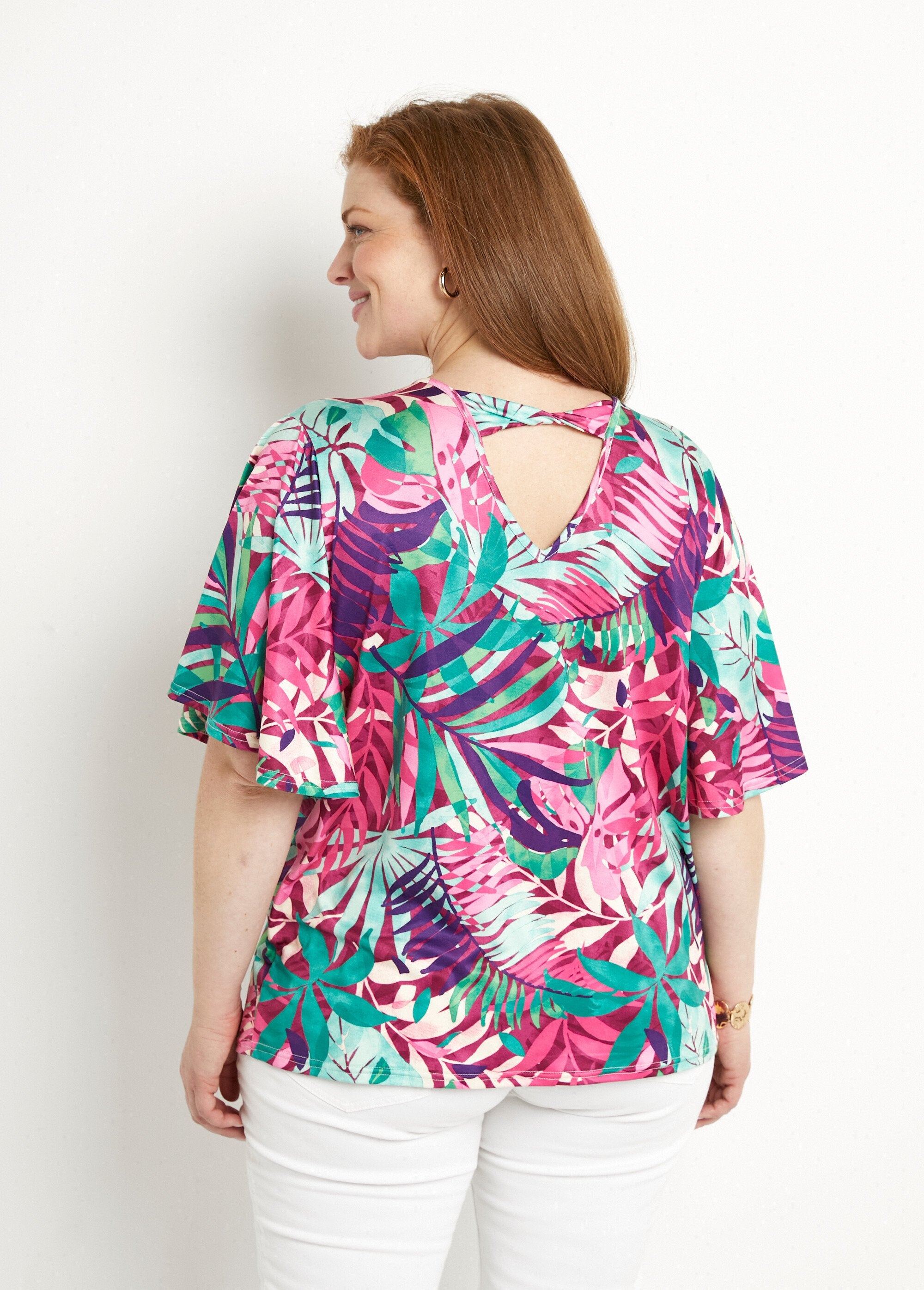 T-shirt_con_stampa_tropicale_e_maniche_a_farfalla_Multicolore_DO1_curvy