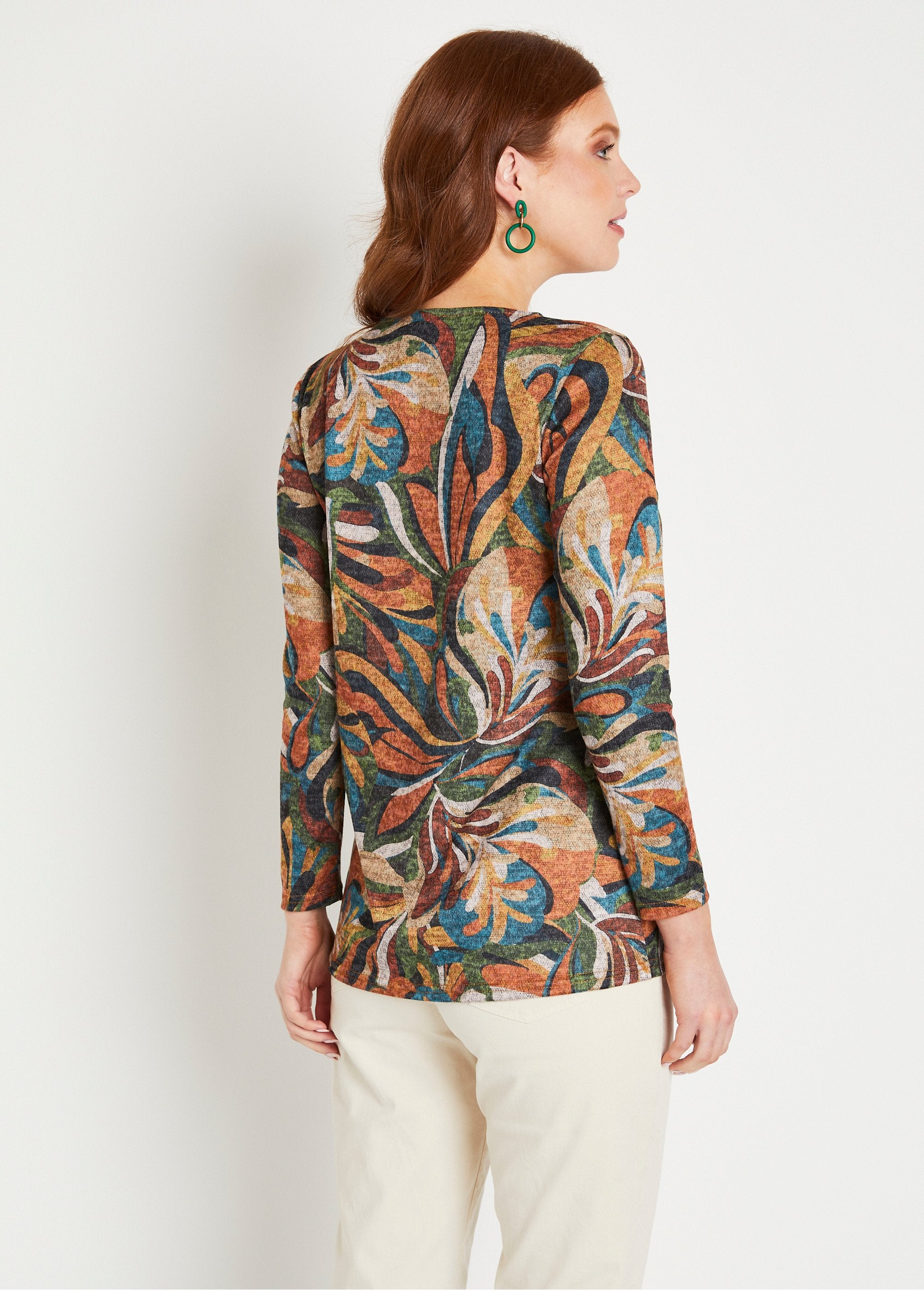 T-shirt_lunga,_ampia,_con_scollo_rotondo_e_stampata_Miel_et_vert_DO1_slim