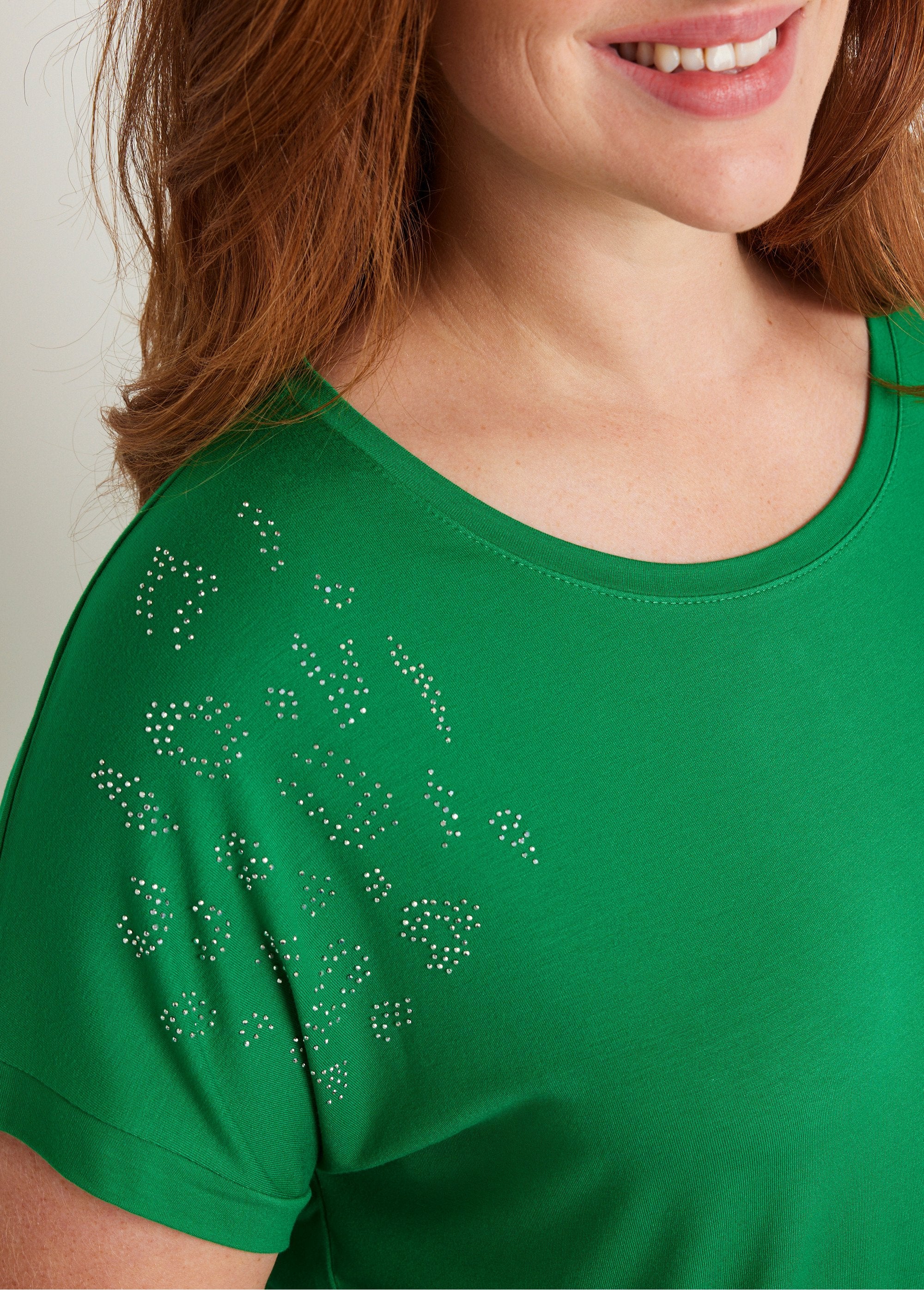 T-shirt_a_maniche_lunghe_in_tinta_unita_VERDE_DE2_curvy