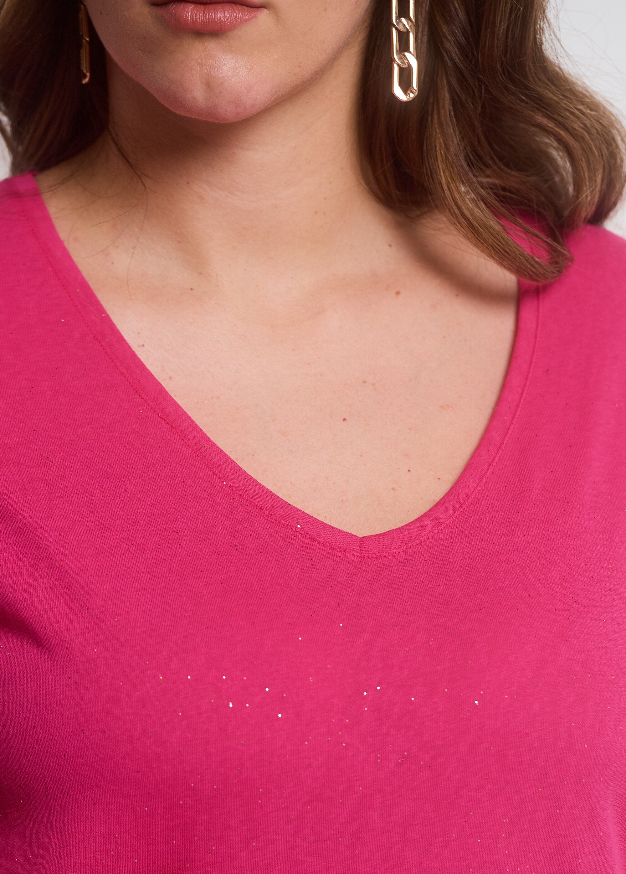 T-shirt_a_maniche_corte_in_rete_con_paillettes_Fuchsia_DE2_curvy