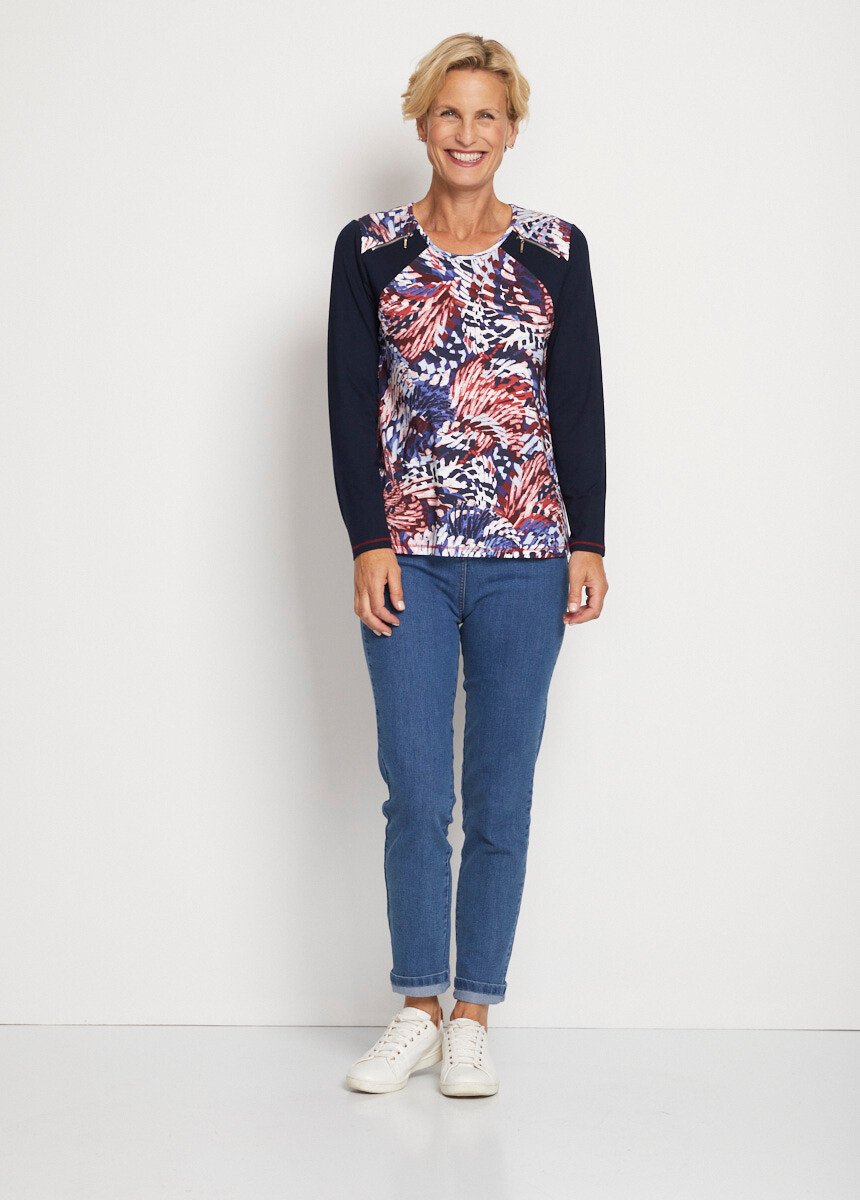 T-shirt_a_maniche_lunghe_stampata_a_tinta_unita_Blu_e_rosso_SF1_slim