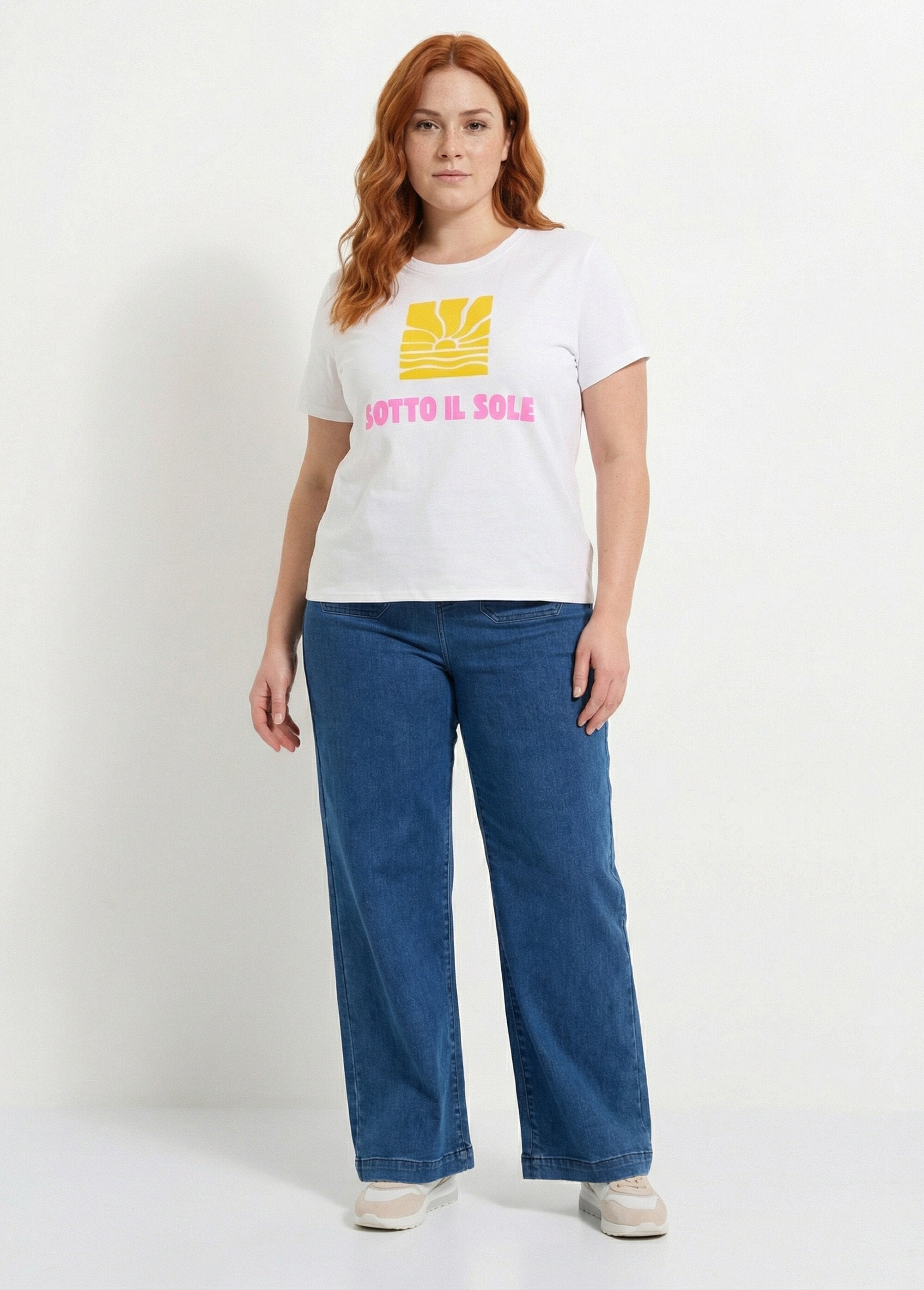 T-shirt_a_maniche_corte,_motivo_del_sole_Blanc_imprime_SF1_curvy