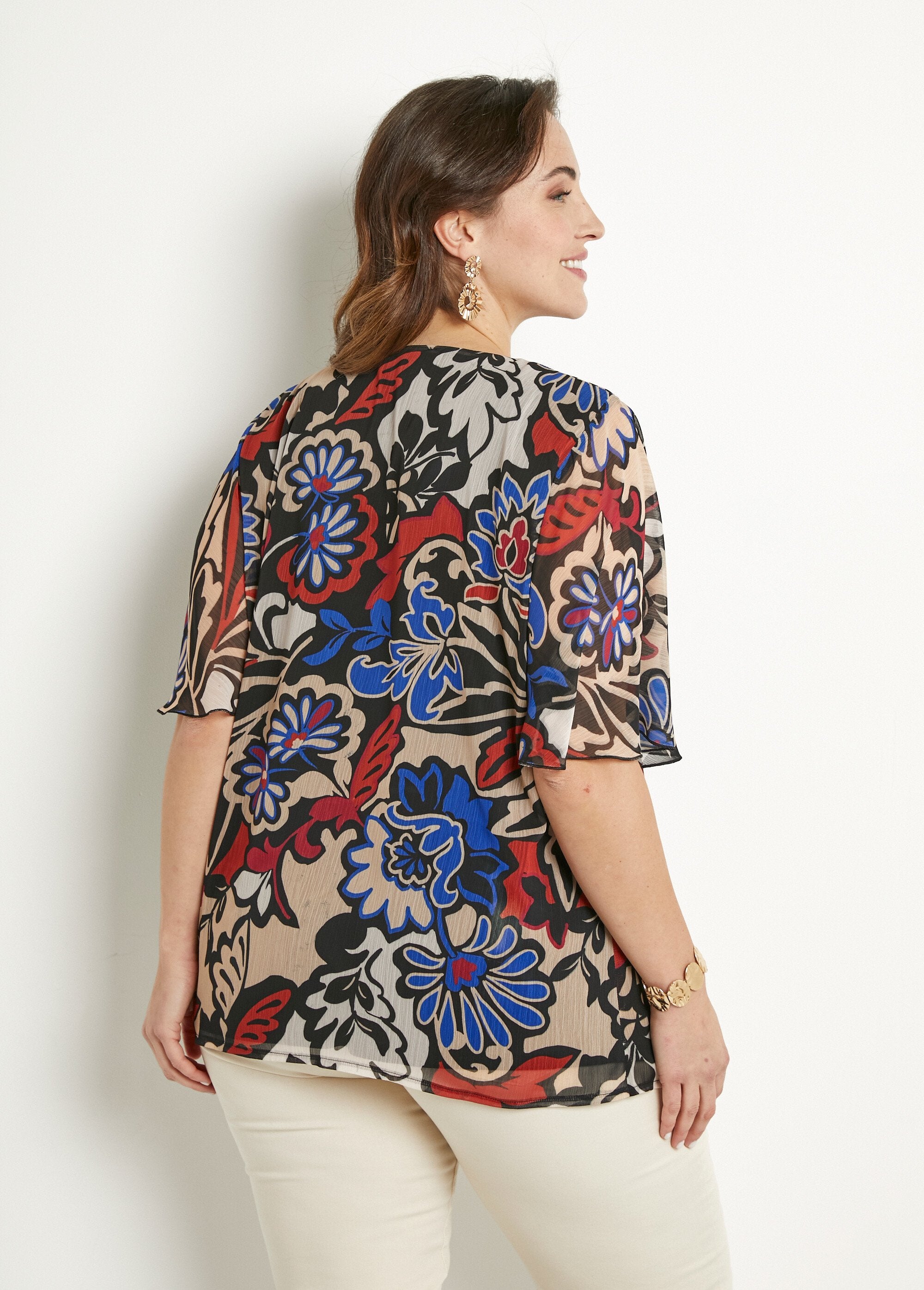 Tunica_lunga_in_voile_stampato_dal_taglio_ampio_Noir_et_ecru_DO1_curvy