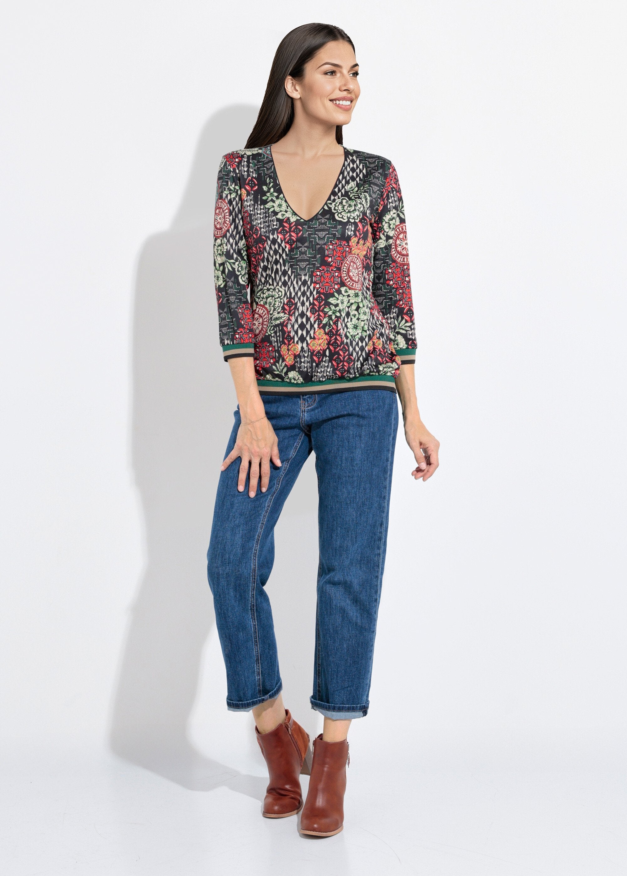 Tunica_patchwork_con_scollo_a_V_e_orlo_a_coste_Vert_et_orange_SF1_slim