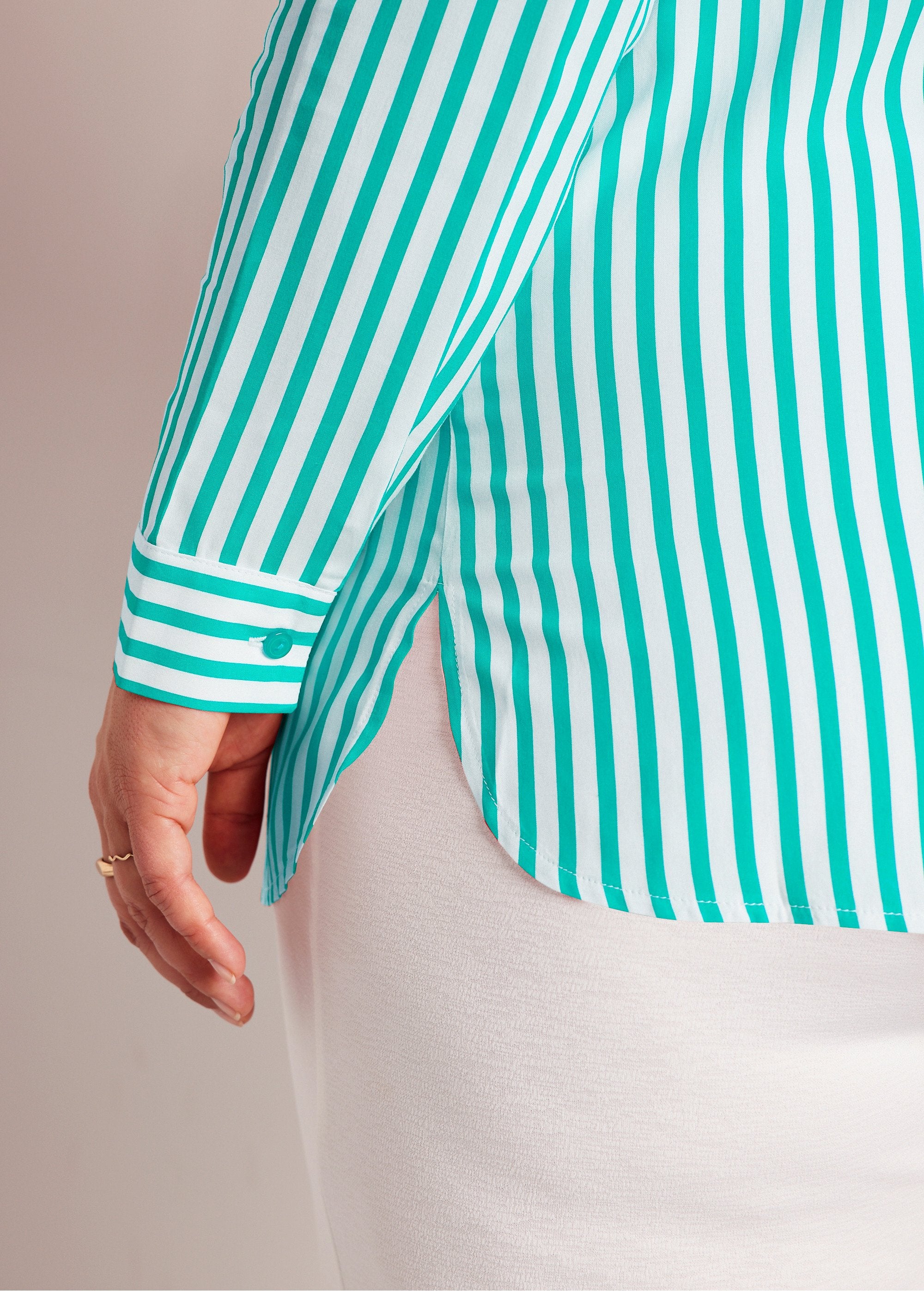 Tunica_a_maniche_lunghe_a_righe_VERDE_DE2_curvy